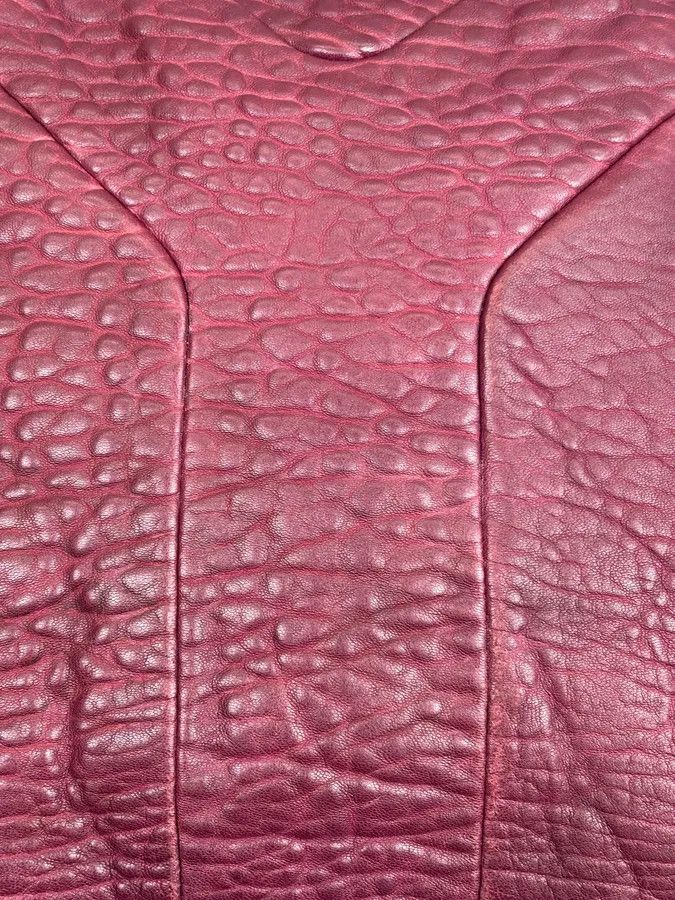 Yves Saint Laurent Yves Saint Laurent Bordeaux Leather Quilted Handle Bag Size ONE SIZE - 16 Thumbnail