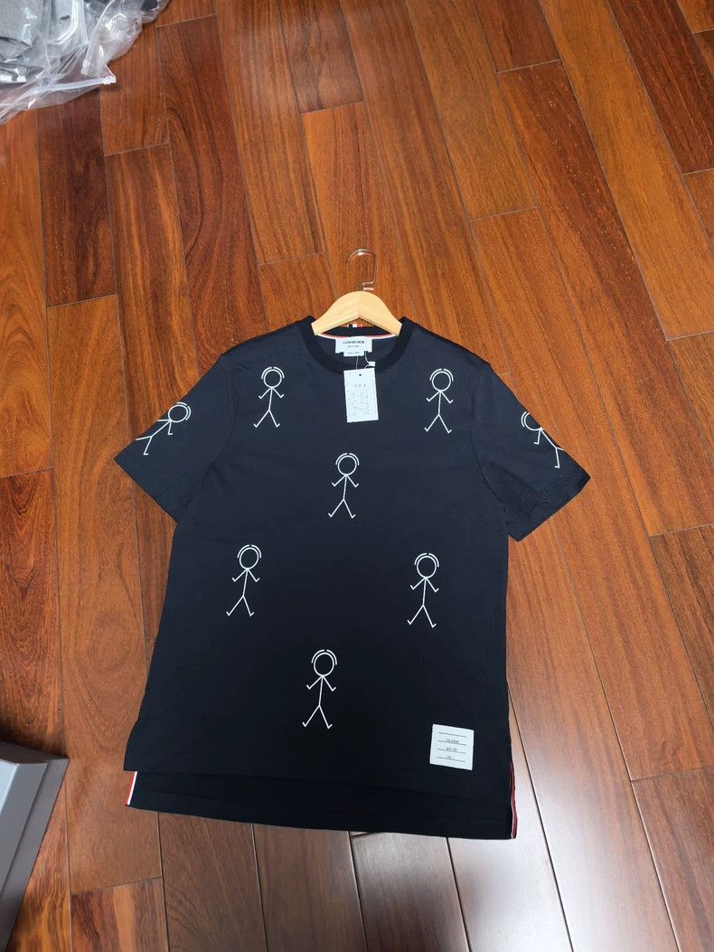 Thom Browne Thom browne Stickman short sleeves 2504-Nextarrow Size US M / EU 48-50 / 2 - 1 Thumbnail
