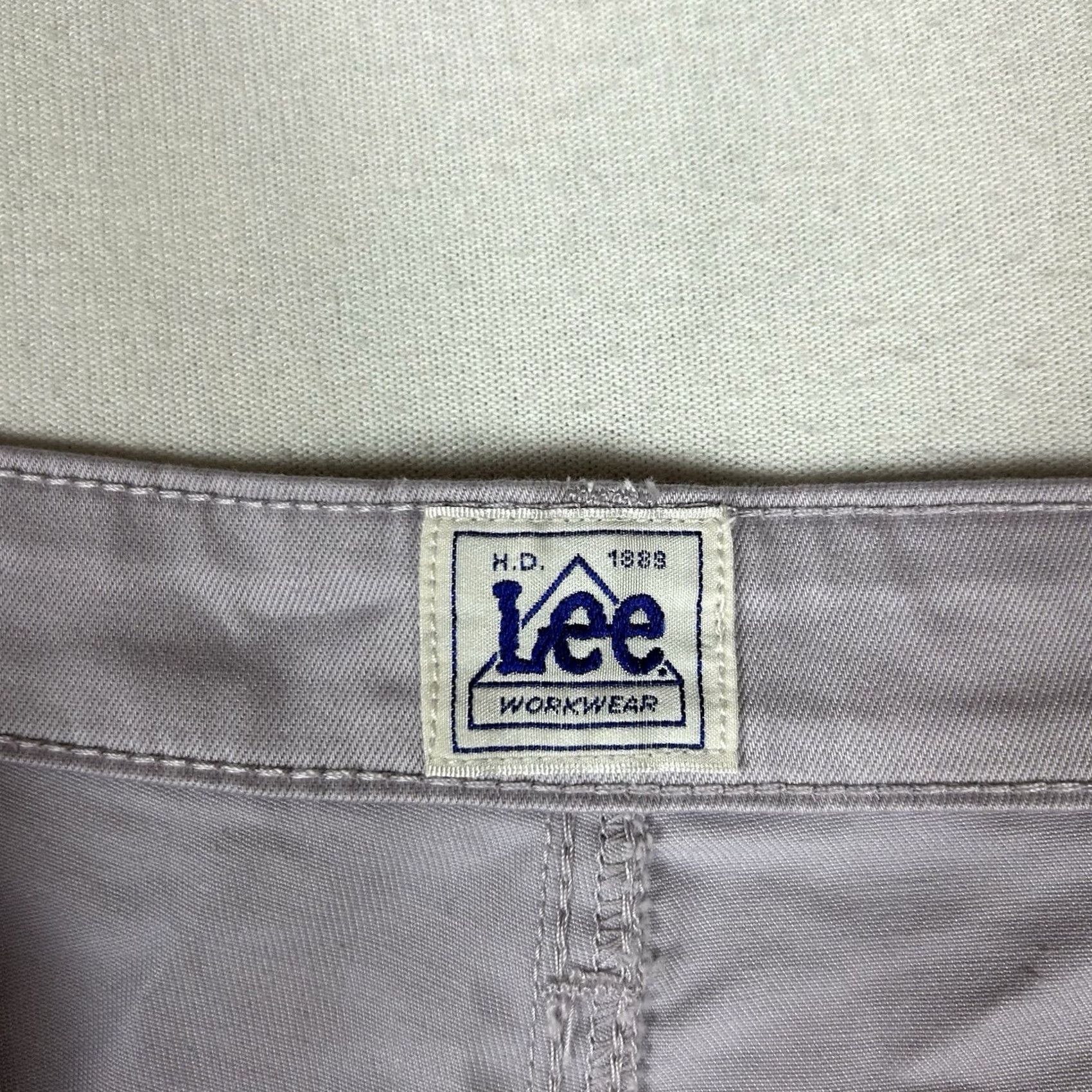 Lee Lee Workwear Chino Pants Womens 31 Medium Lavender Purple Straight Leg 27in Inseam Casual Release: Regular Rise Size 24" / US 00 / IT 34 - 6 Thumbnail