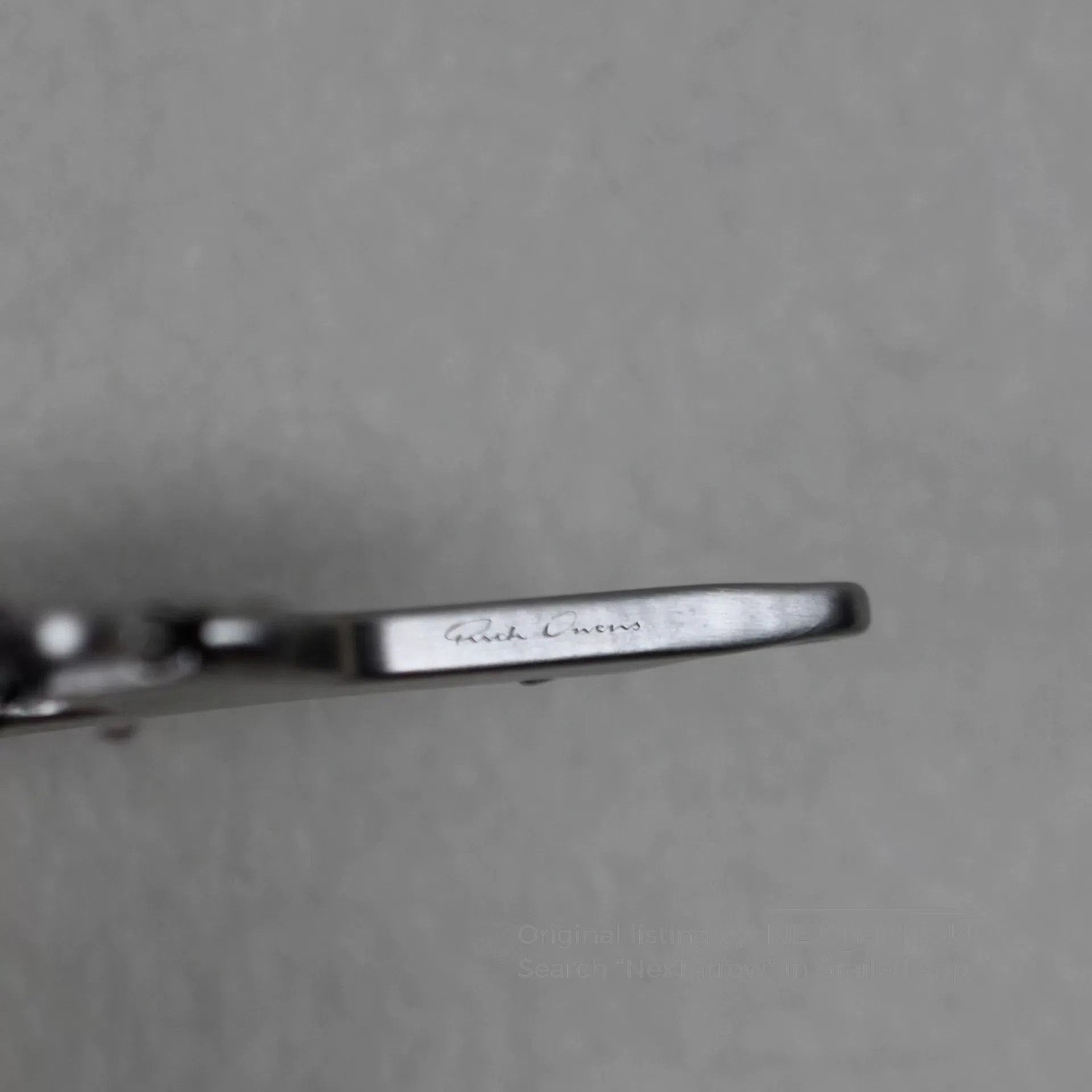 Rick Owens Rick Owens Steel Keychain Necklace Accessory. Size ONE SIZE - 3 Thumbnail
