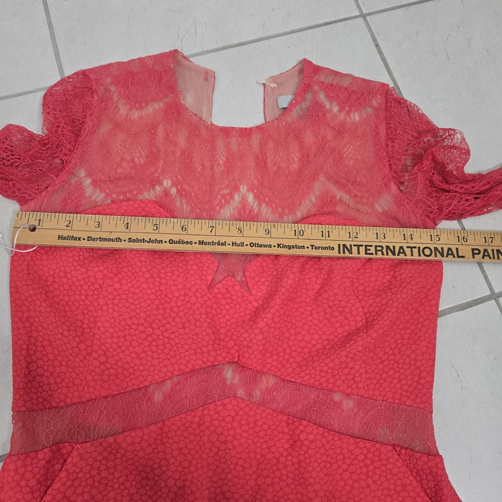 Designer Three Floor Dress One Oh One Paradise Fit Flare Size S / US 4 / IT 40 - 7 Thumbnail