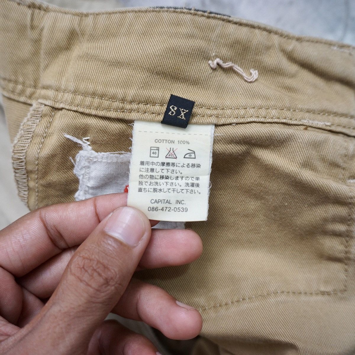 Kapital kapital cargo short Size US 27 - 8 Thumbnail