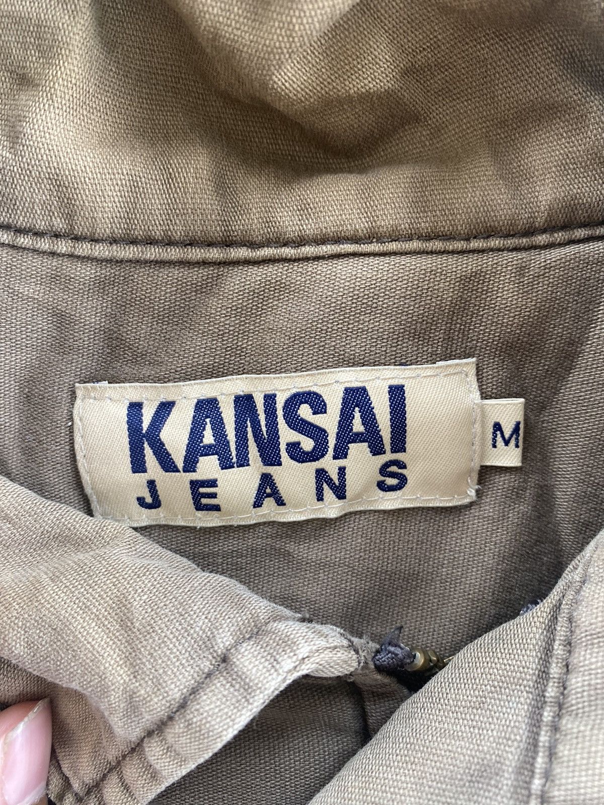 Kansai Yamamoto × Vintage VINTAGE KANSAI YAMAMOTO JEANS ARMY Size US M / EU 48-50 / 2 - 7 Thumbnail