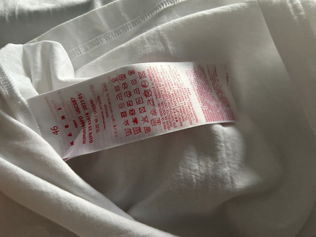 Marni Marni Small Logo T-Shirt Size US S / EU 44-46 / 1 - 4 Thumbnail