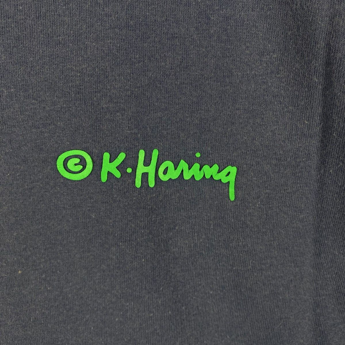 Keith Haring × Vintage Vintage 00's KEITH HARING Pop Art Graphic Tee Shirt Large Size US L / EU 52-54 / 3 - 4 Thumbnail