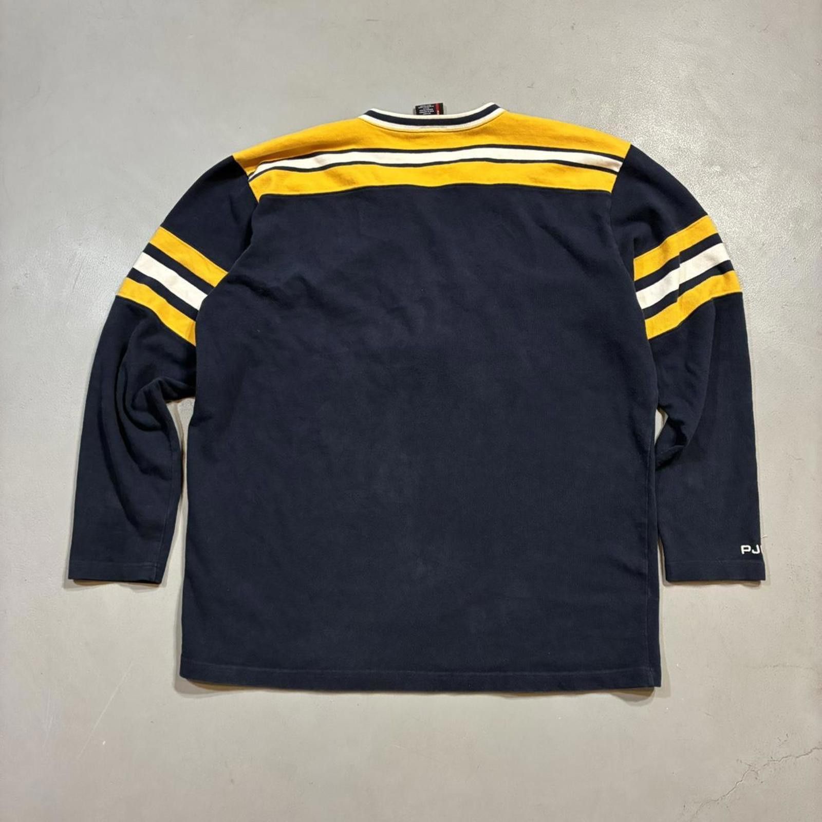 Polo Ralph Lauren Vintage Ralph Lauren Varsity Long Sleeve Pullover Y2K Size US L / EU 52-54 / 3 - 4 Thumbnail