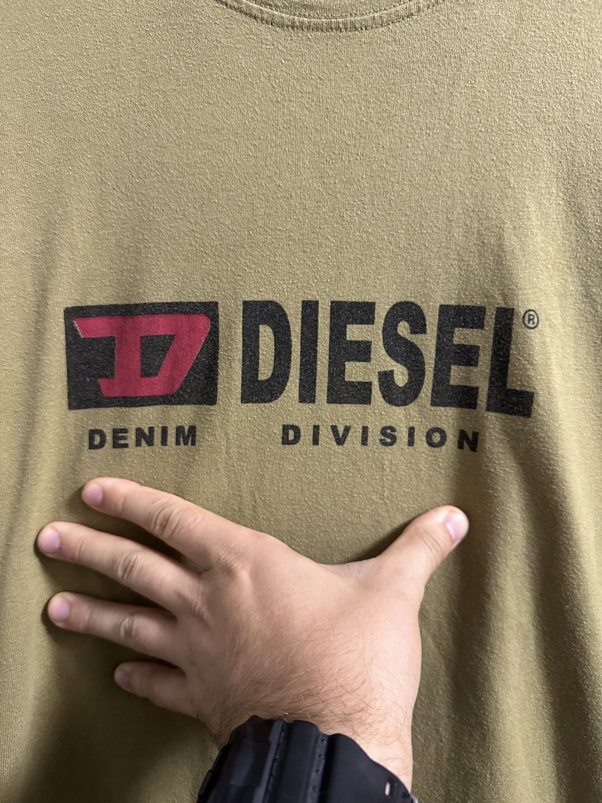 Diesel Rare Vintage T-Shirt Diesel Denim Devision Y2K Big Logo Size US M / EU 48-50 / 2 - 2 Thumbnail