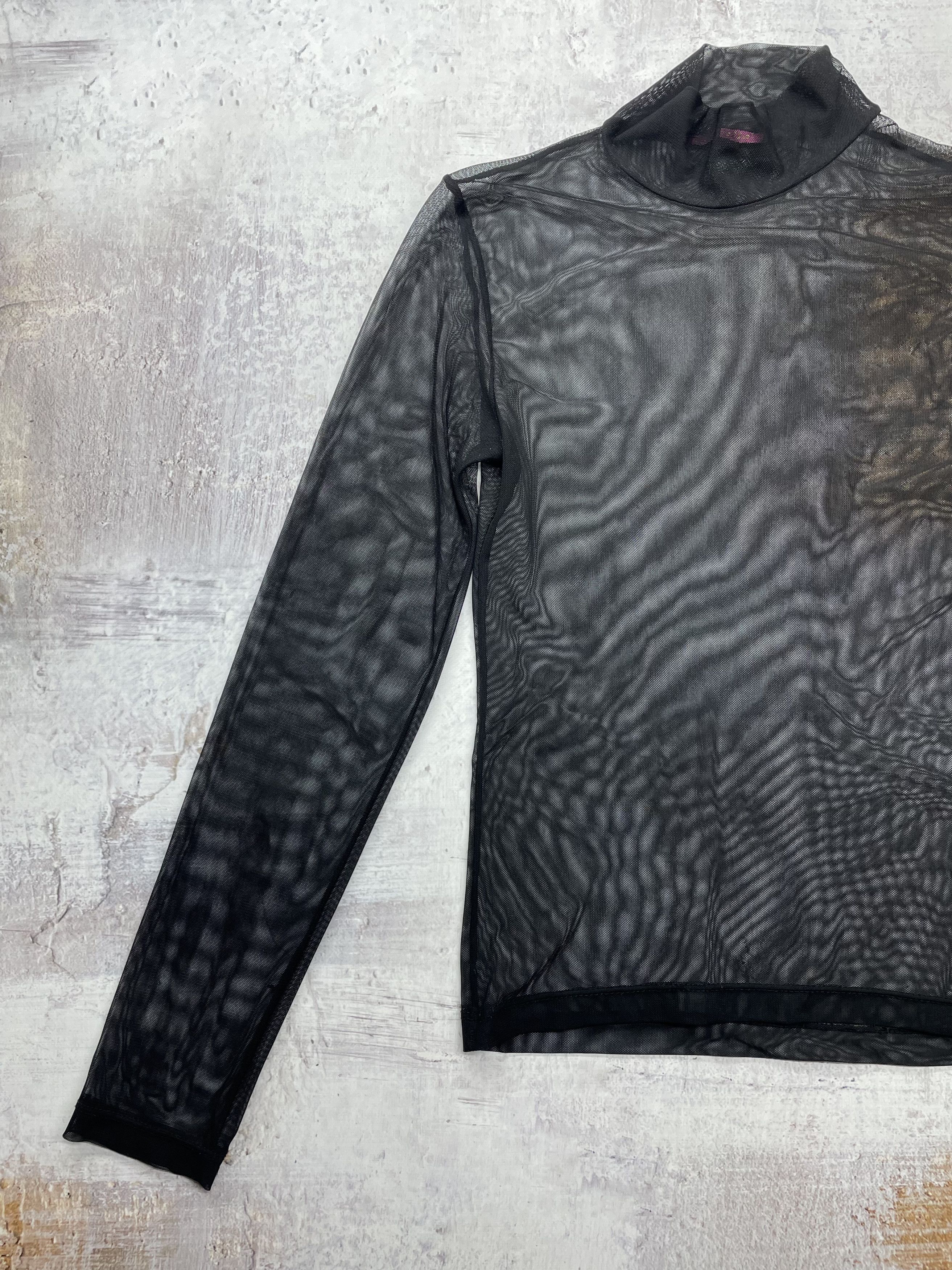Vintage Vintage Mesh Turtleneck Women’s Size S Size S / US 4 / IT 40 - 4 Thumbnail