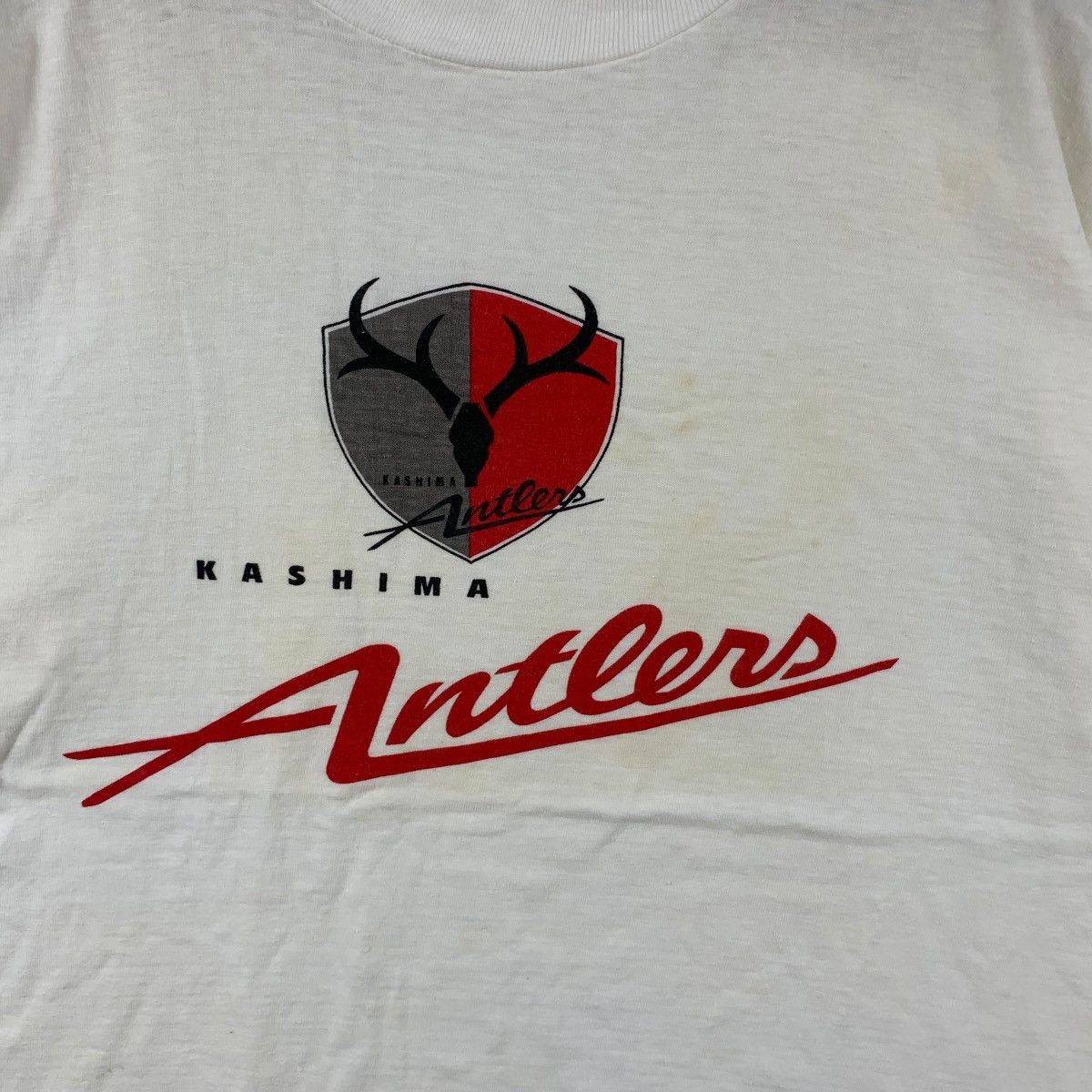 Champion Vintage 90’ KASHIMA ANTLERS FOOTBALL J League Tee Shirt Top Size US M / EU 48-50 / 2 - 4 Thumbnail