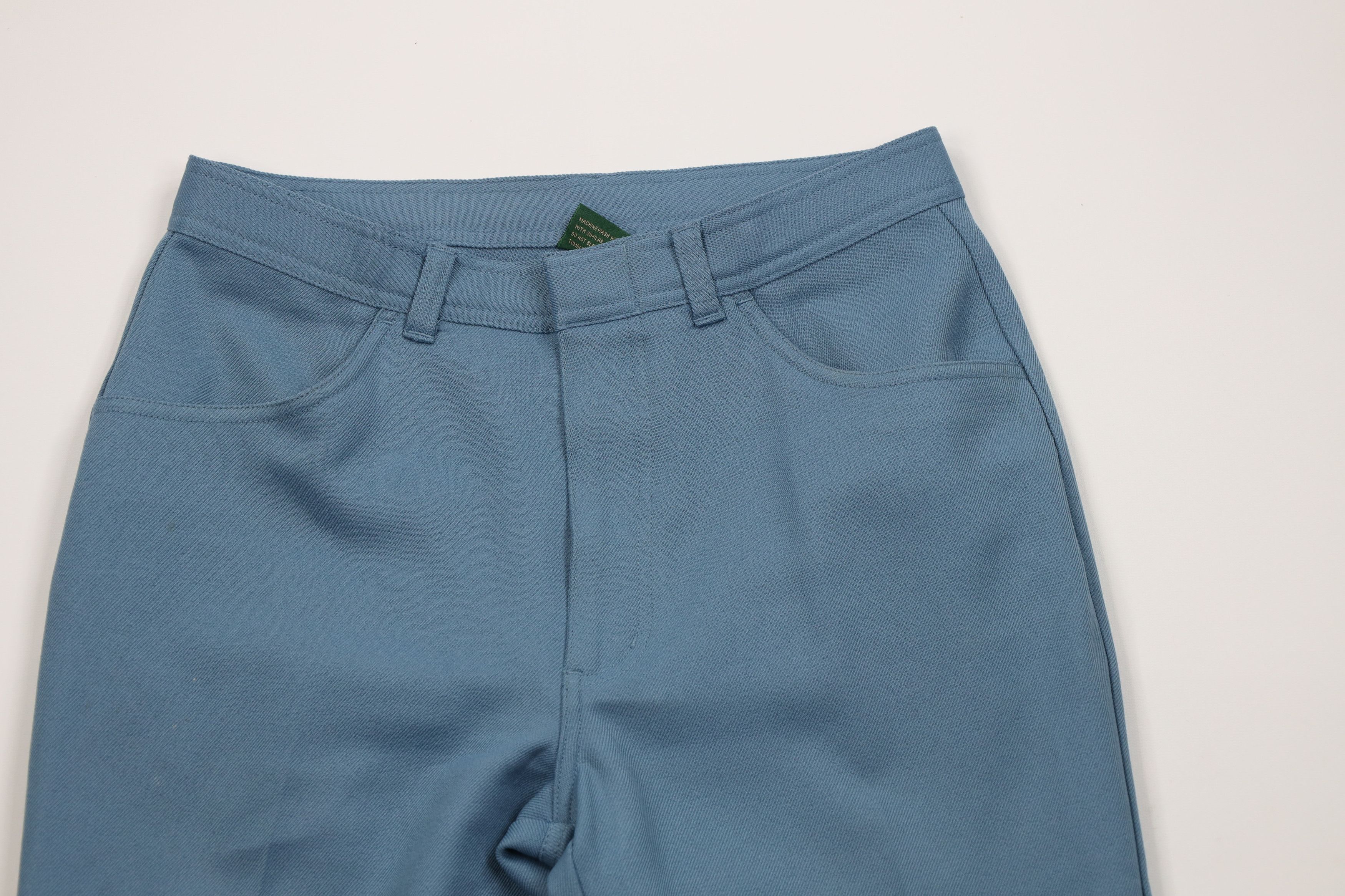 Vintage Vintage 90s Streetwear Knit Flared Wide Leg Chino Pants Size US 32 / EU 48 - 2 Thumbnail