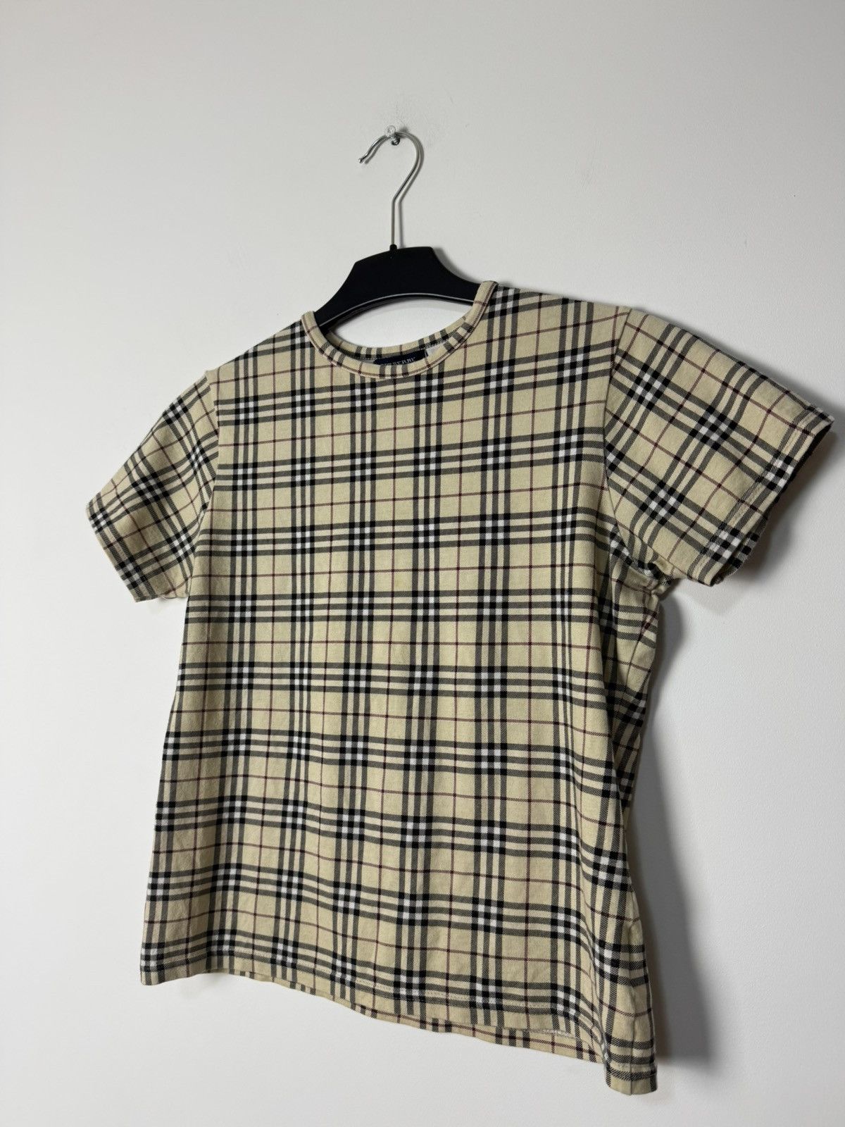 Burberry Vintage Burberry Iconic Nova Check Tee Luxury England design Size M / US 6-8 / IT 42-44 - 6 Thumbnail