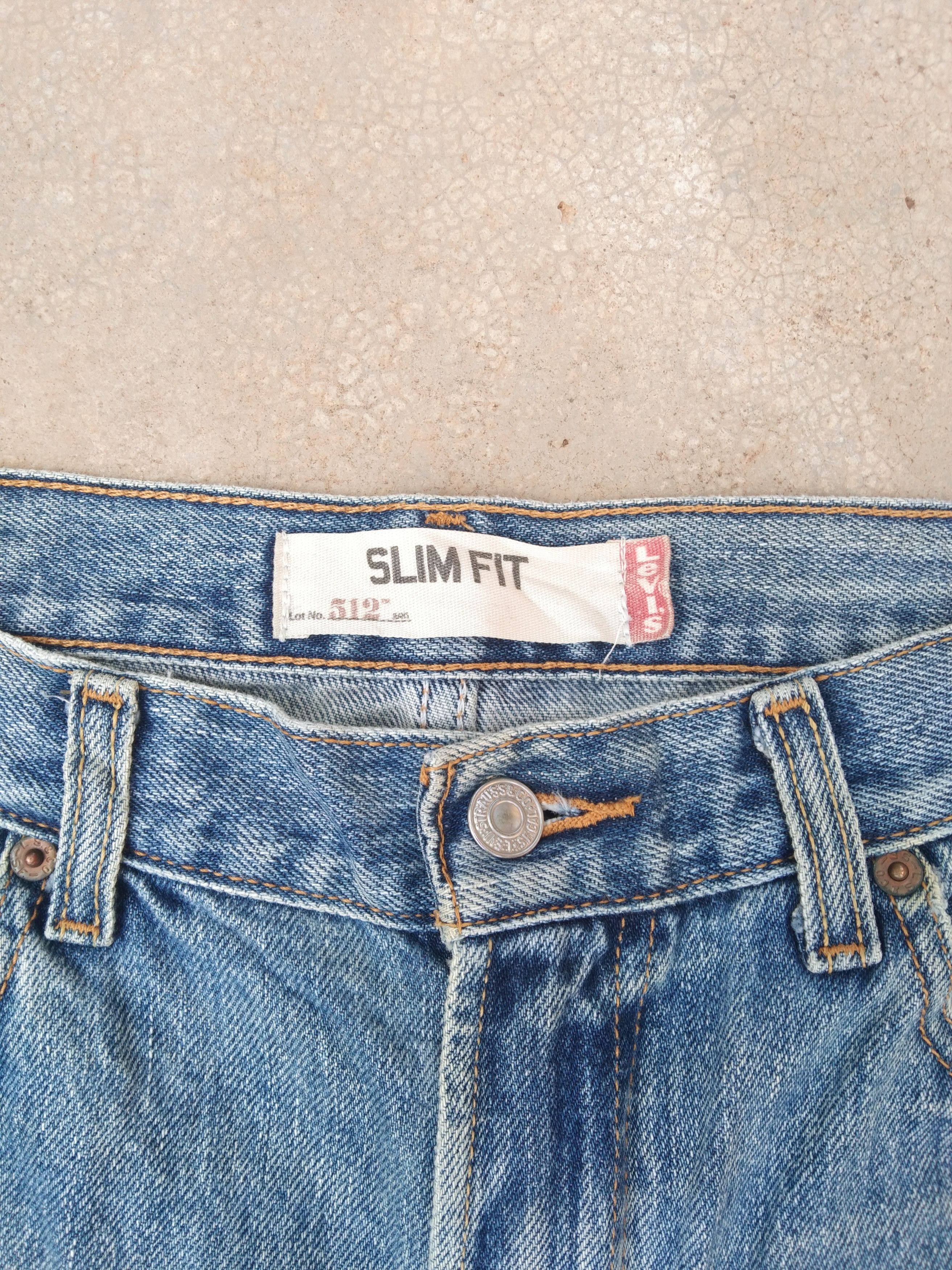 Levi's Vintage Levi's Jeans 512 Slim Fit 34x30 Size US 34 / EU 50 - 6 Thumbnail