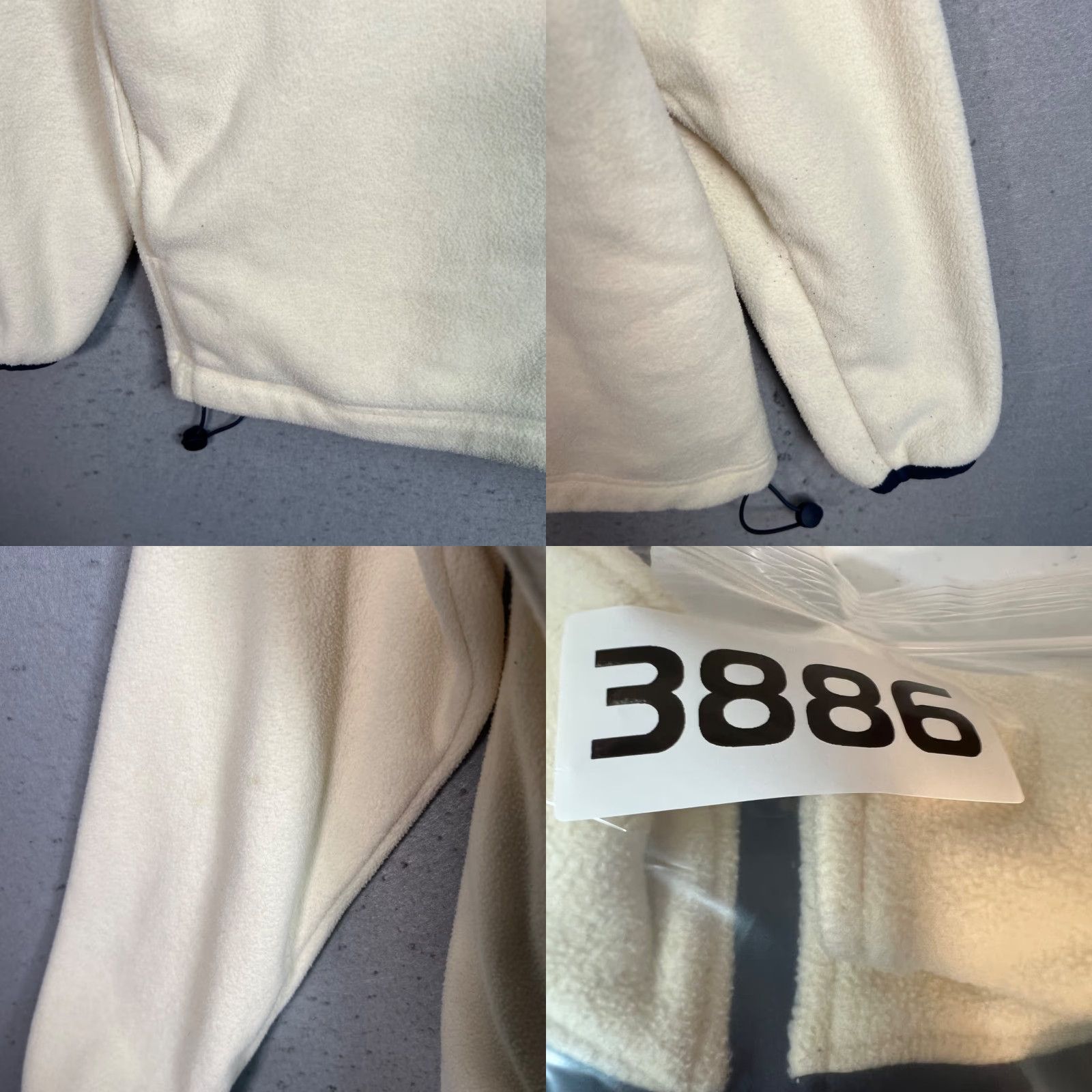 Rains Rains Jacket S Beige & Black Fleece Full Zip Mens XS / S Windbreaker Velour? Size US S / EU 44-46 / 1 - 8 Thumbnail