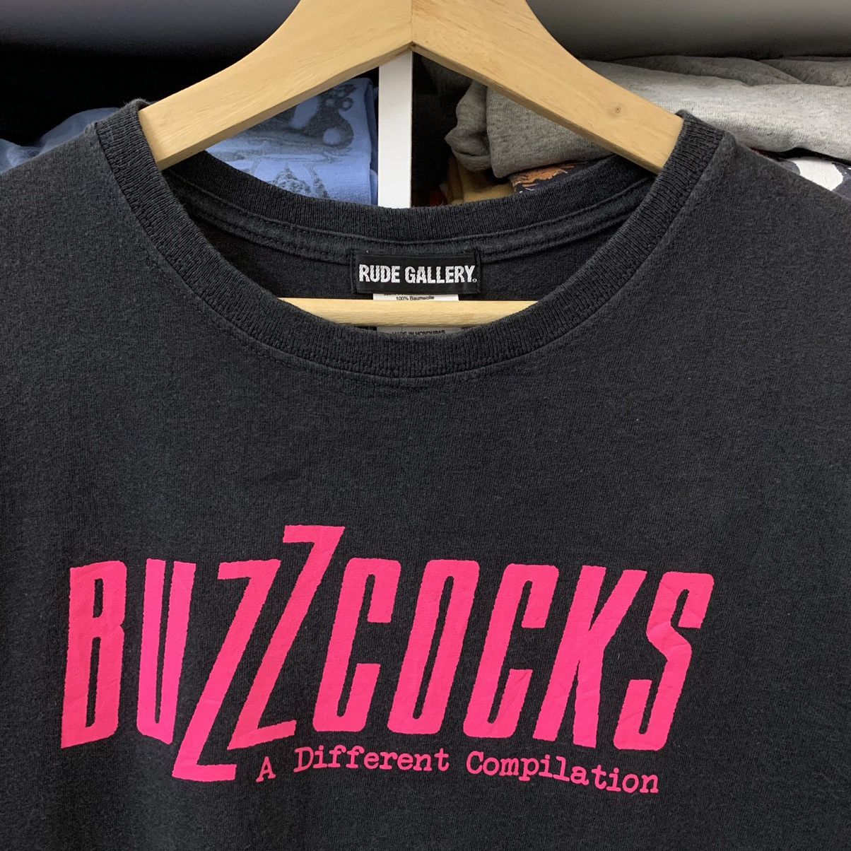 Band Tees × Vintage VTG BUZZCOCKS “A DIFFERENT COMPILATION” ALBUM Size US M / EU 48-50 / 2 - 3 Thumbnail