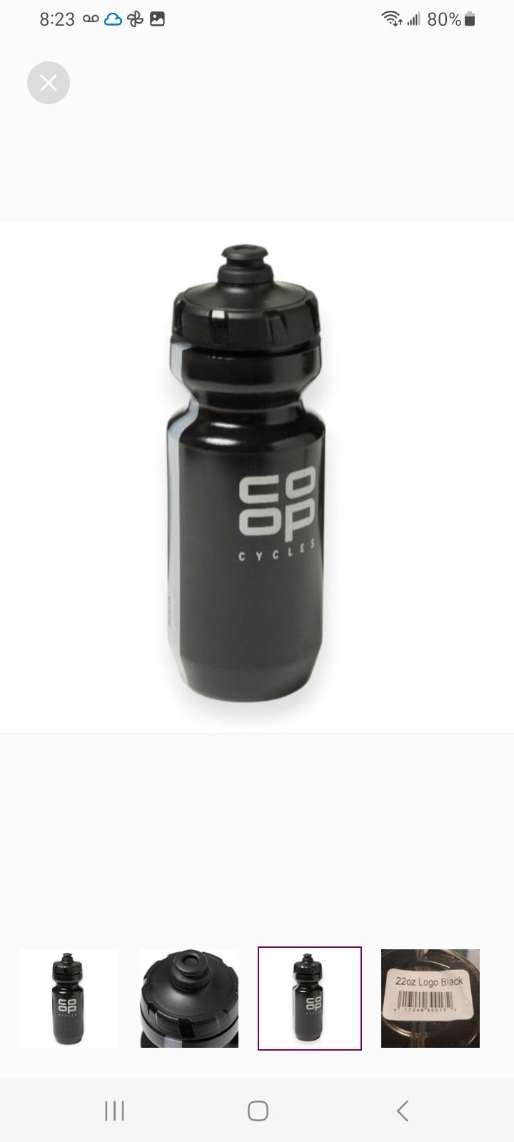Other Co-op Cycles Purist Water Bottle Size ONE SIZE - 3 Thumbnail