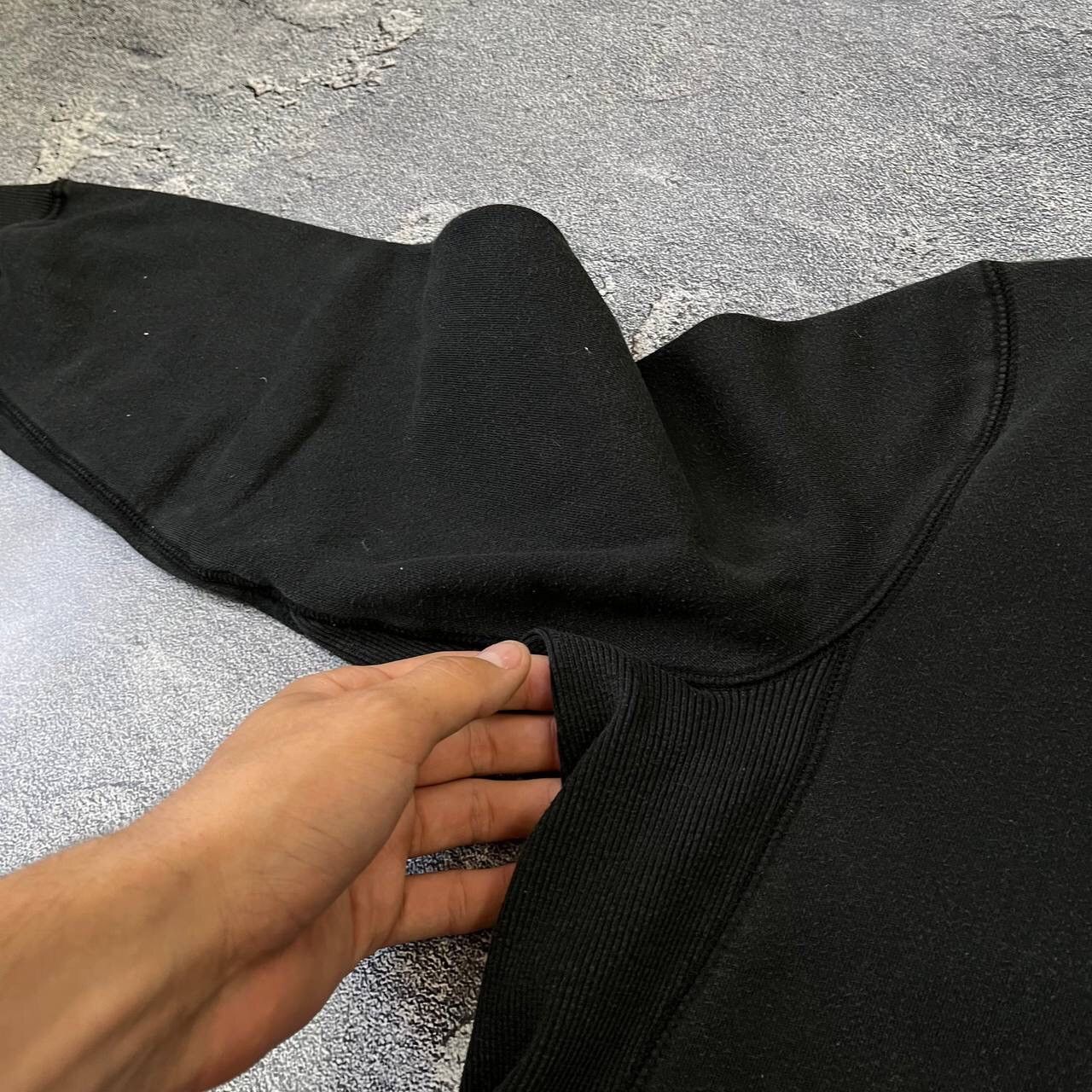 Nike Vintage Nike Sportswear Swoosh Basic Black Hoodie Size US M / EU 48-50 / 2 - 6 Thumbnail
