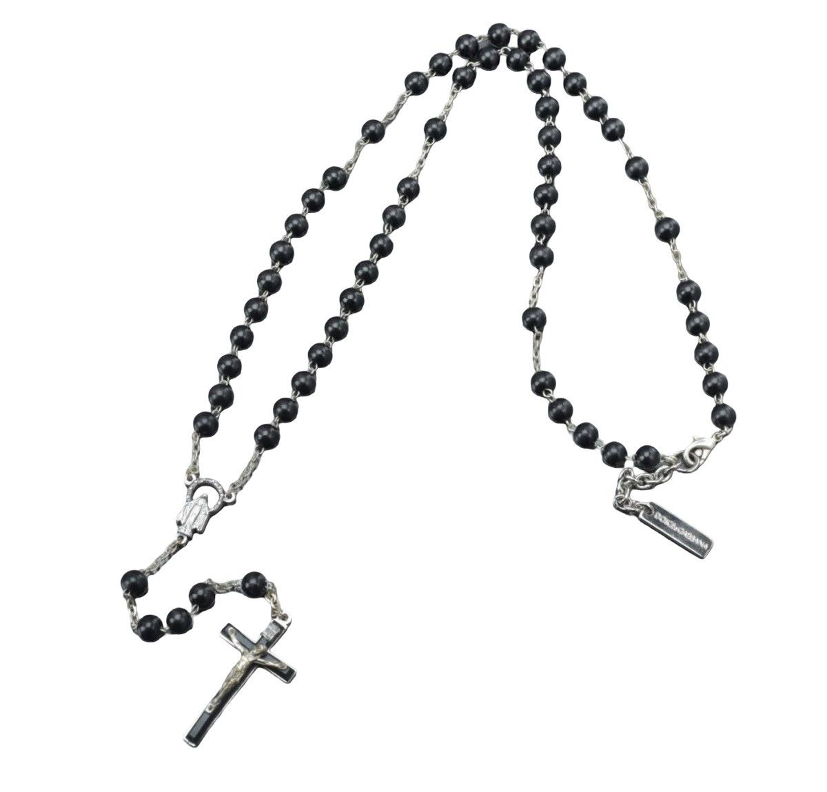 Dolce & Gabbana Dolce&Gabbana Classic Rosary Necklace with Crucifix Pendant Size ONE SIZE - 3 Thumbnail
