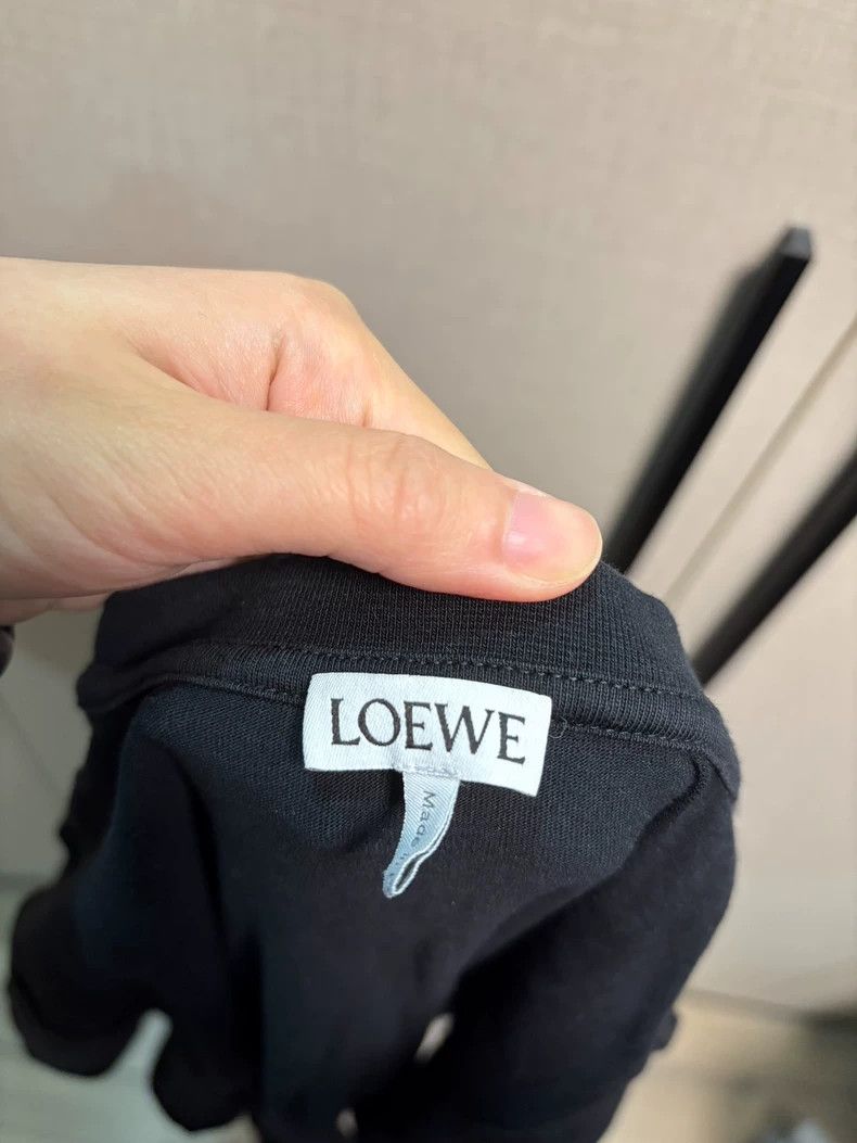Loewe loewe Cotton short-sleeved T-shirt 2503-Nextarrow Size US M / EU 48-50 / 2 - 3 Thumbnail