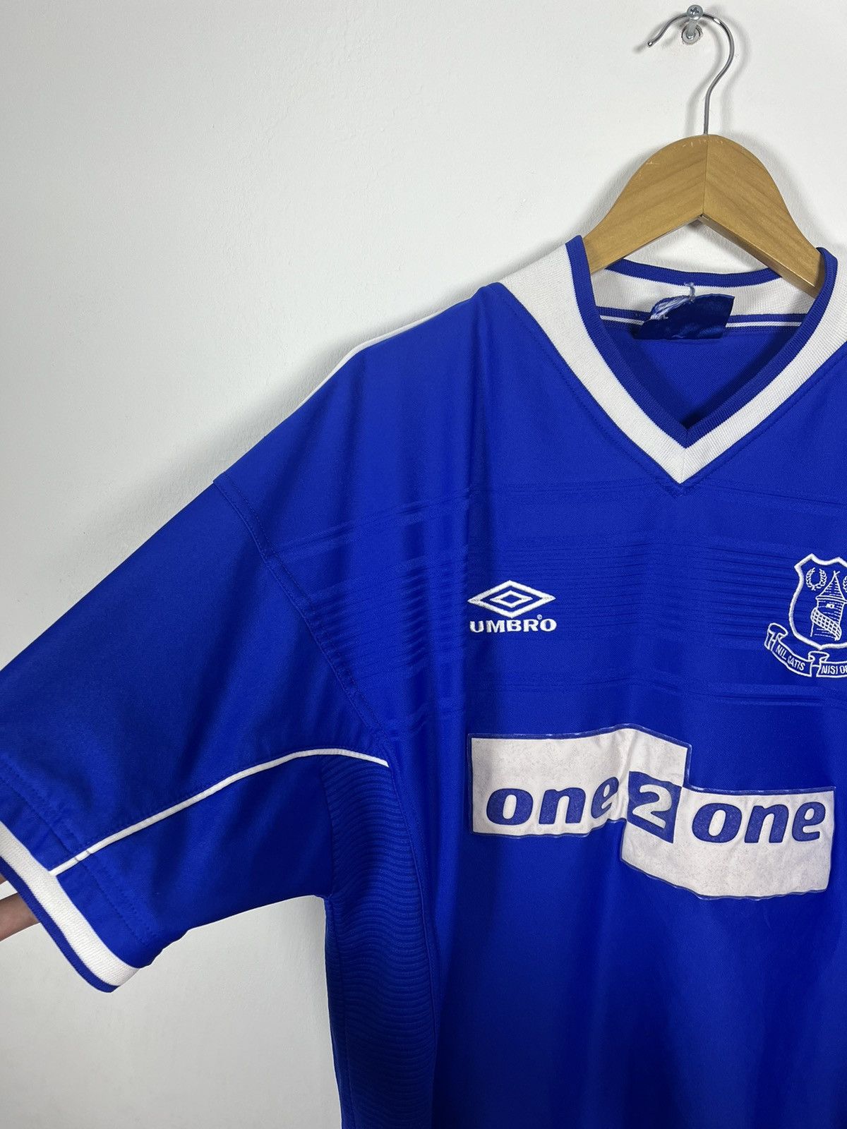 Umbro Umbro Everton Football Jersey Home 1999 Vintage Streetwear Size US XL / EU 56 / 4 - 5 Thumbnail