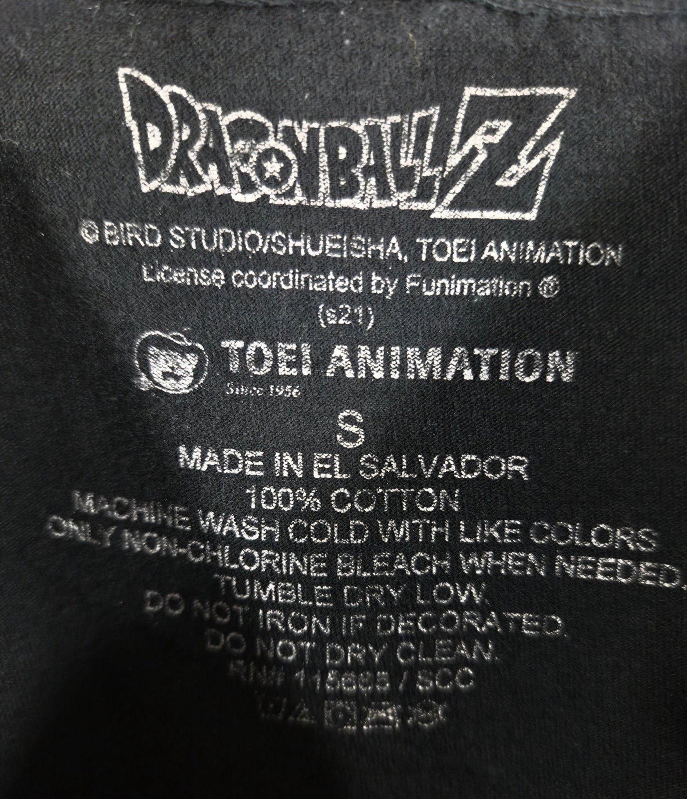 Designer Dragon Ball Z Goku Graphic Tee Size US S / EU 44-46 / 1 - 2 Thumbnail