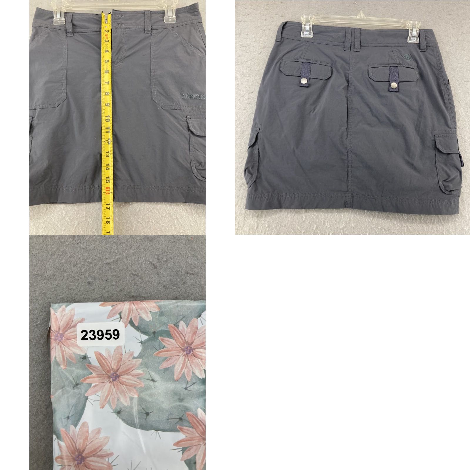 Marmot Marmot Women's Skort Adult Size 6 Black Cargo Activewear Outdoor Hiking Shorts Size ONE SIZE - 8 Thumbnail