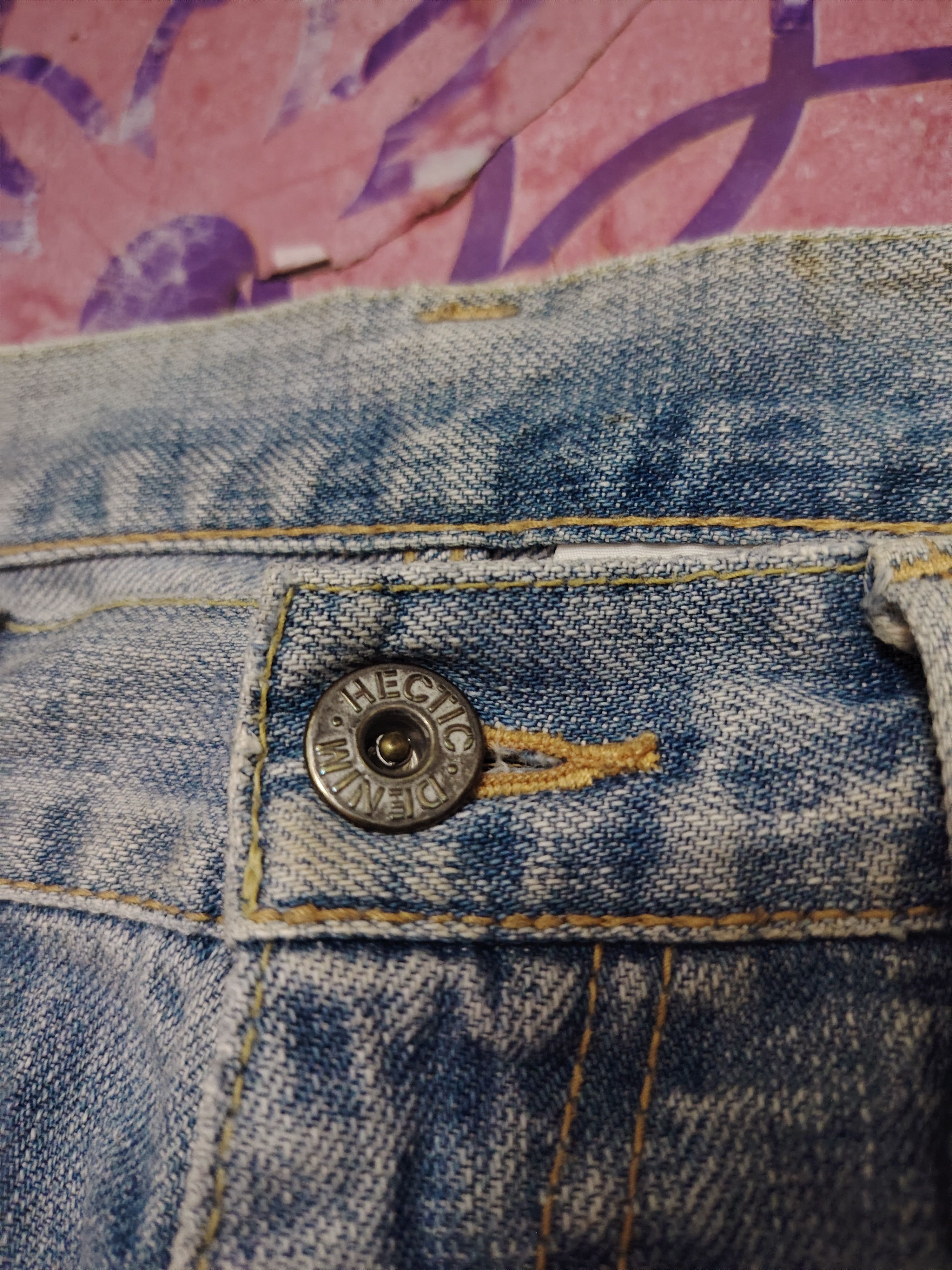 MasterPiece Vintage Japanese MASTERPIECE distressed denim Jeans Size US 34 / EU 50 - 5 Thumbnail