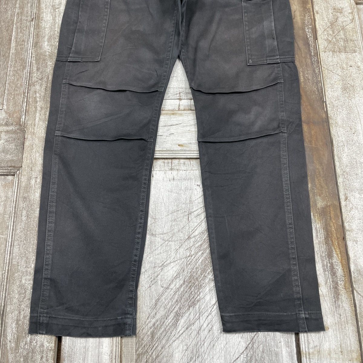 Japanese Brand × Vintage Vintage Back Number Black Cargo Pants Size US 30 / EU 46 - 5 Thumbnail