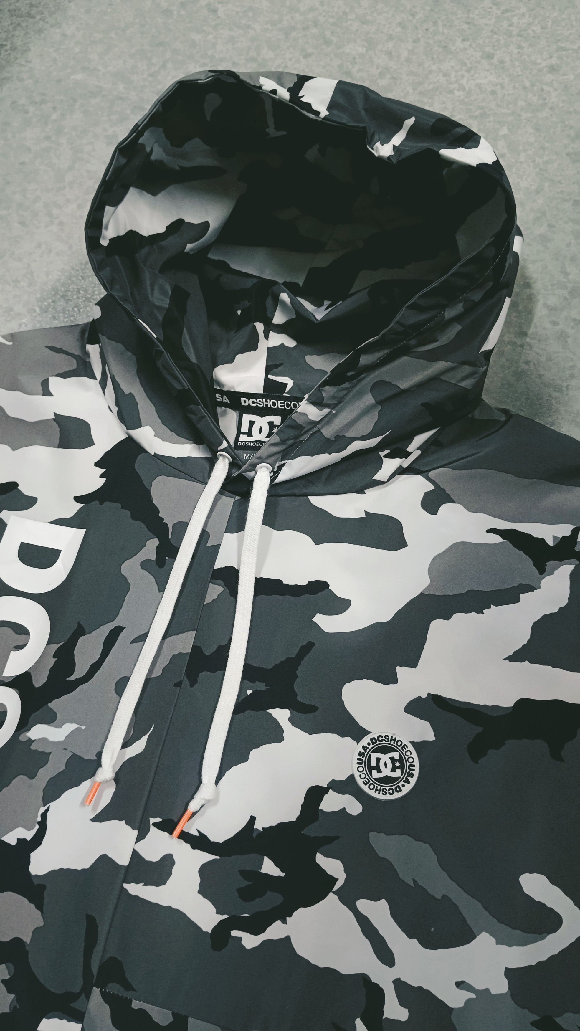 DC 🔥 DC SHOE CO USA Hooded Packable Windbreaker Pullover Size US M / EU 48-50 / 2 - 4 Thumbnail