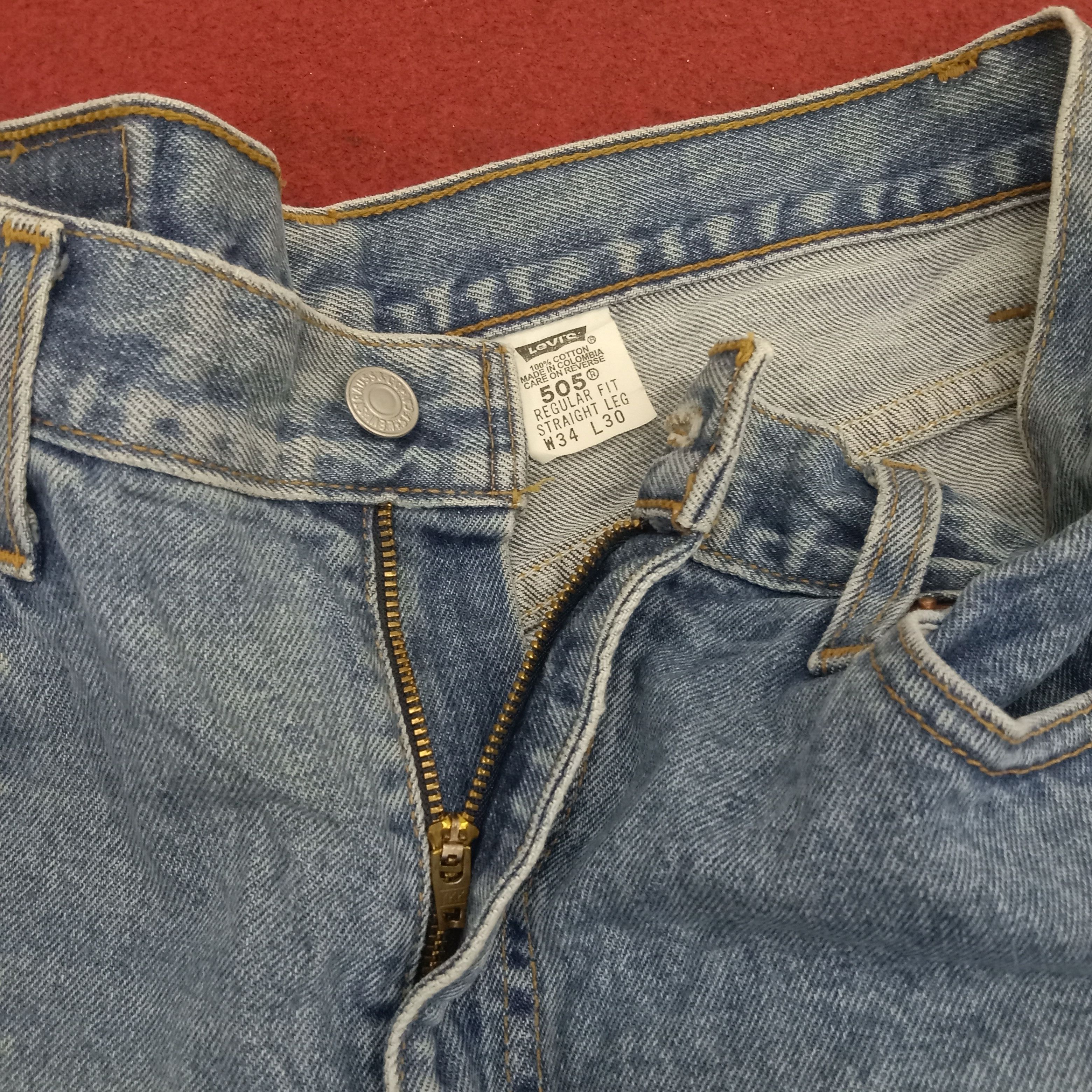 Levi's × Vintage Levis 505 Streetwear Daily Style Jeans Size US 33 - 12 Thumbnail