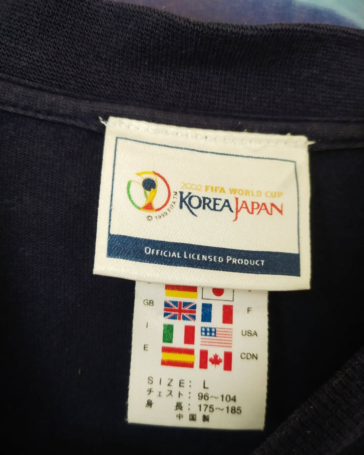 Adidas Vintage FIFA World Cup 2002 Korea Japan x Adidas Tees Size US L / EU 52-54 / 3 - 3 Thumbnail
