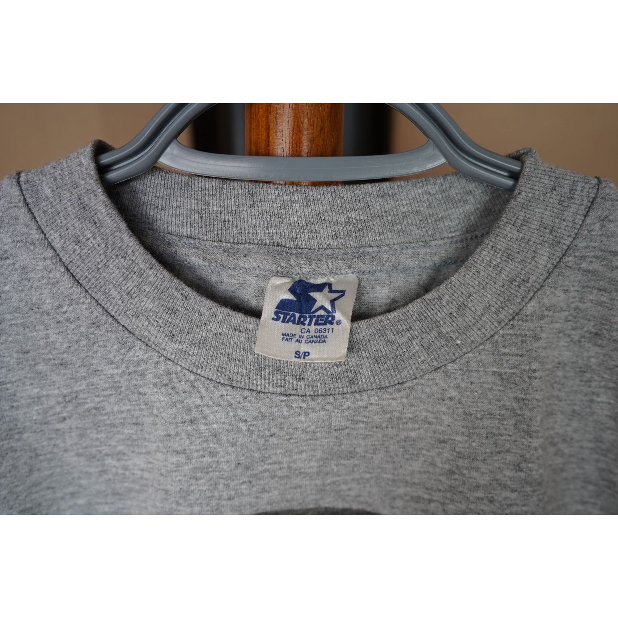NHL × Vintage 90s Starters Montreal Canadiens Grey Tee S #374 Size US S / EU 44-46 / 1 - 5 Thumbnail