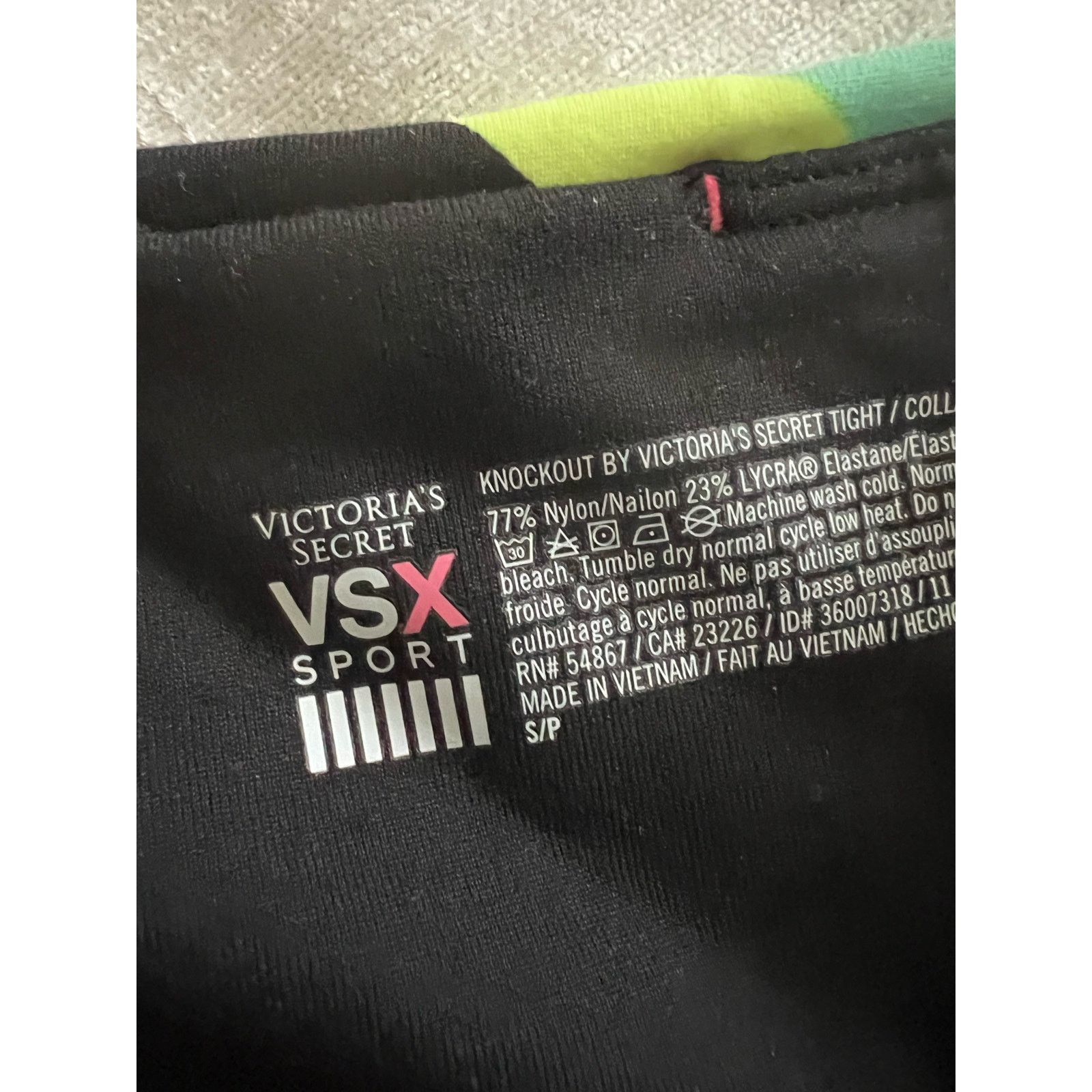 Victoria's Secret Victoria’s Secret VSX Sport Multi Colored Active Legging S Size 25" / US 0 / IT 36 - 6 Thumbnail