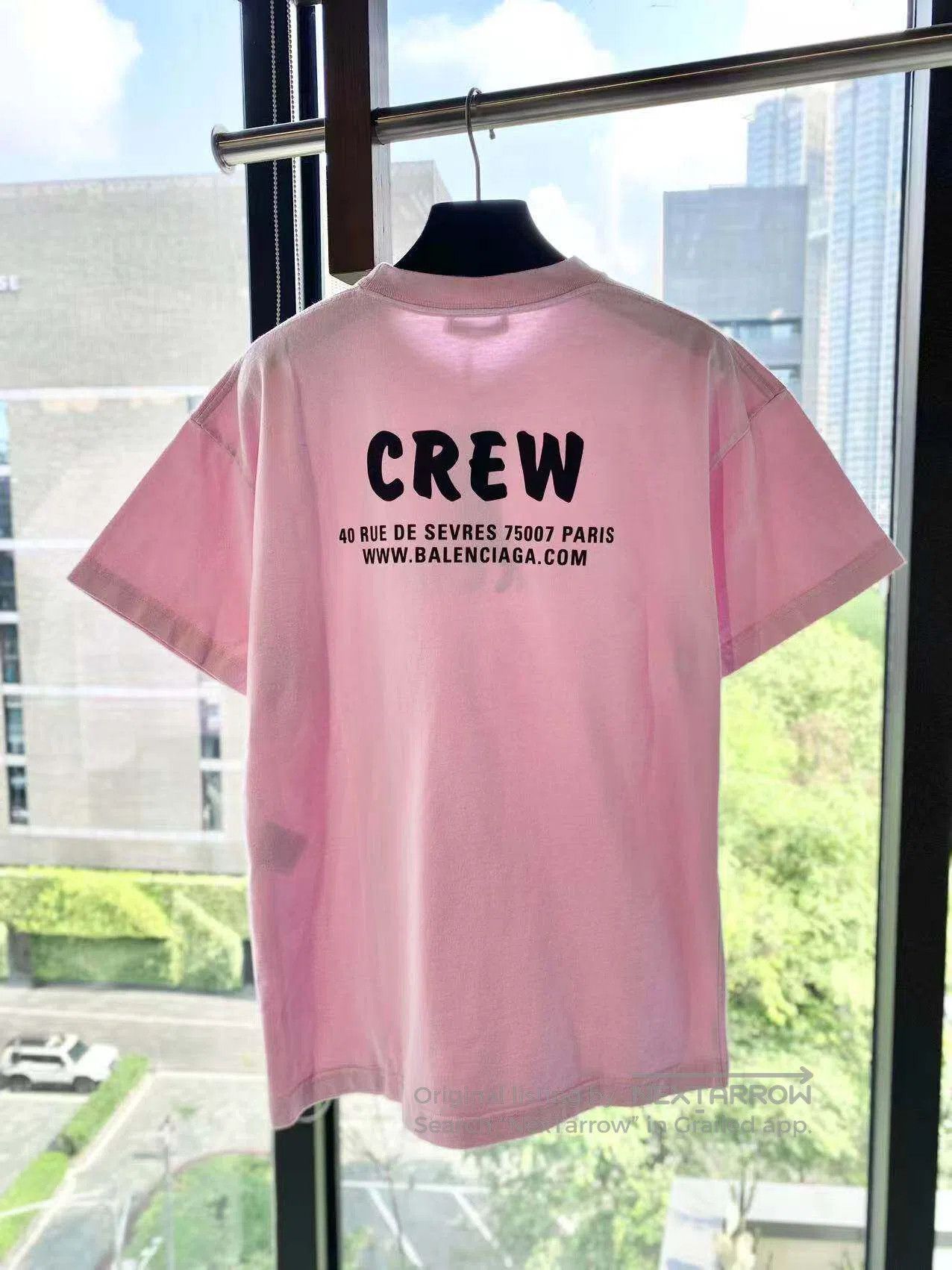 Balenciaga Balenciaga Short sleeves with monogram print| Size S / US 4 / IT 40 - 3 Thumbnail