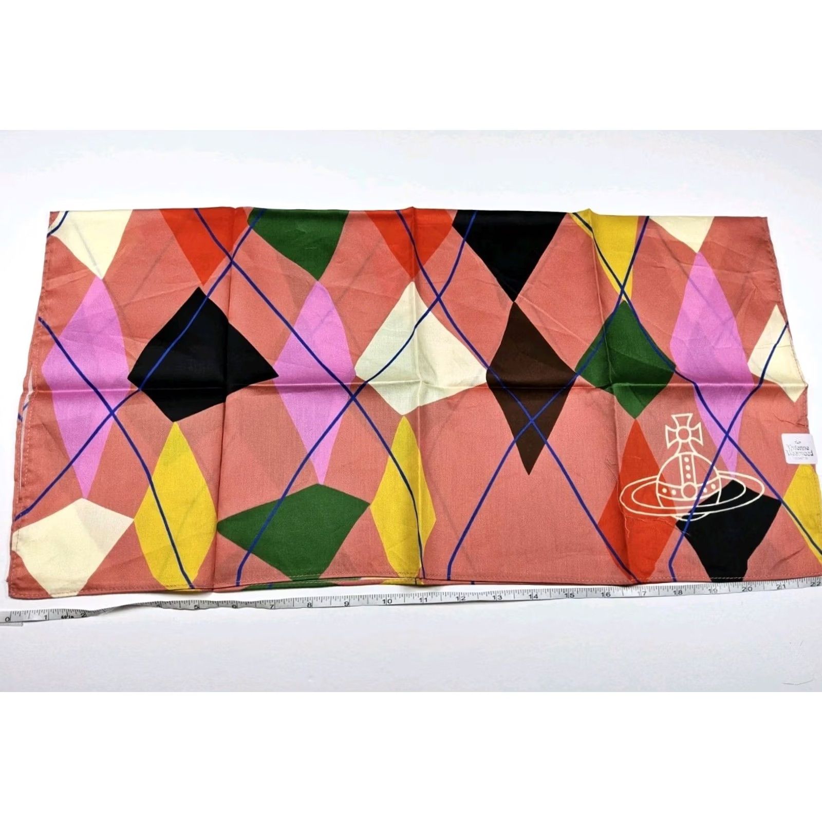 Vivienne Westwood Vivienne Westwood Scarf Bandana Handkerchief 100% Cotton Multicolor Womens Size ONE SIZE - 5 Thumbnail