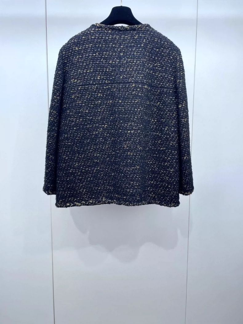 Chanel Chanel Egyptian series silhouette black gold jacket 2504-Ne Size XS / US 0-2 / IT 36-38 - 2 Thumbnail
