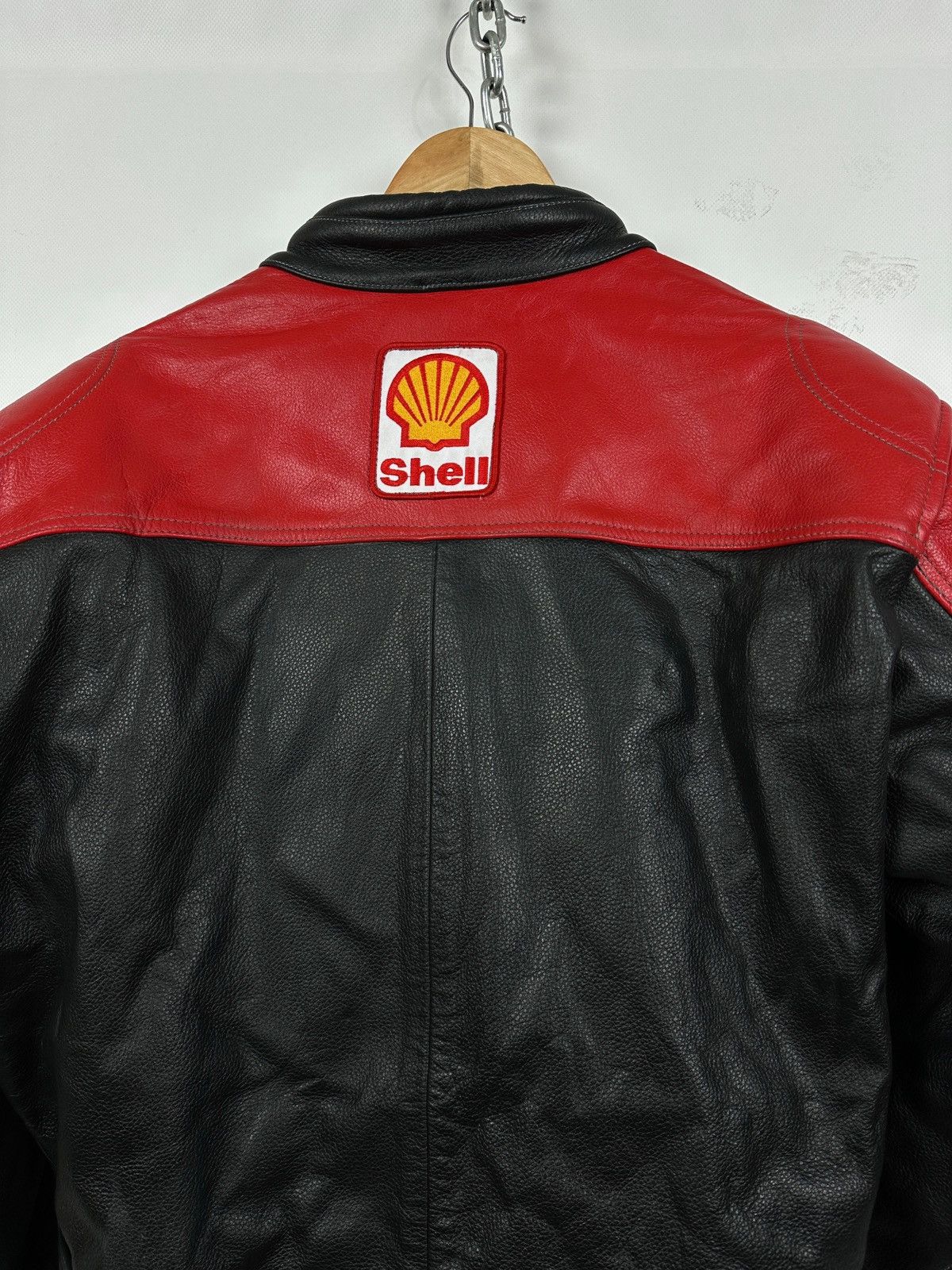 Other Route 69 Michelin Shell Motorcycle Racing Leather Jacket Size US XL / EU 56 / 4 - 15 Thumbnail