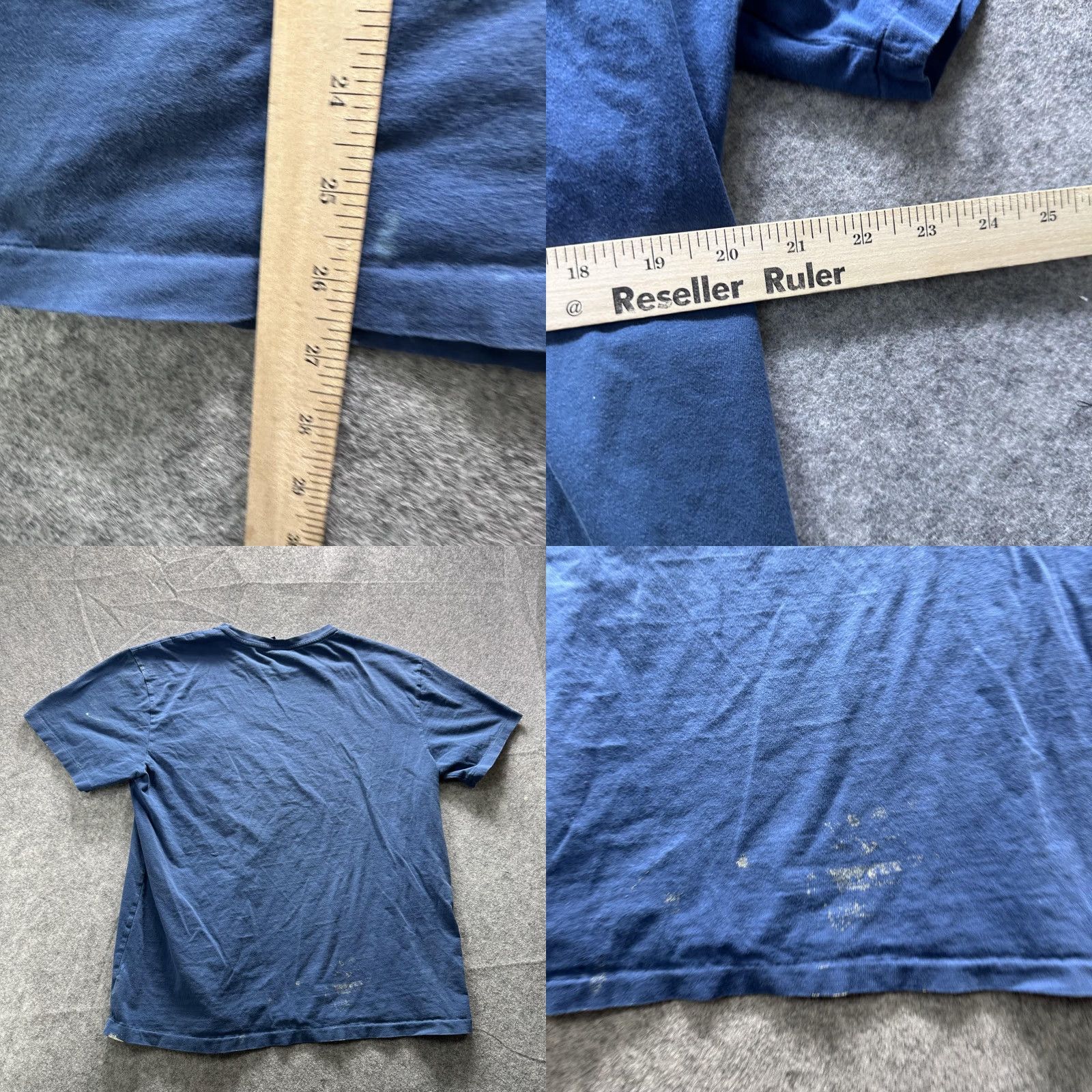 Polo Ralph Lauren Vintage Polo by Ralph Lauren Shirt Mens Large Blue Pocket Tee Embroidered Pony Size US L / EU 52-54 / 3 - 8 Thumbnail