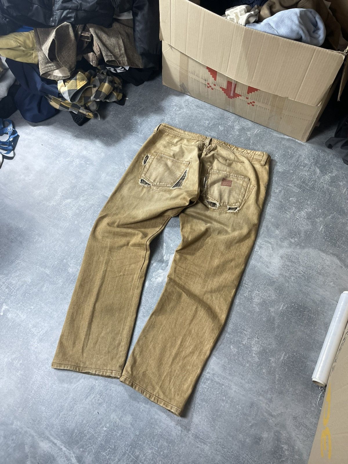 Marithe + Francois Girbaud Marithe Francois Girbaud vintage MFG Y2K buttons pant jeans Size US 33 - 1 Thumbnail
