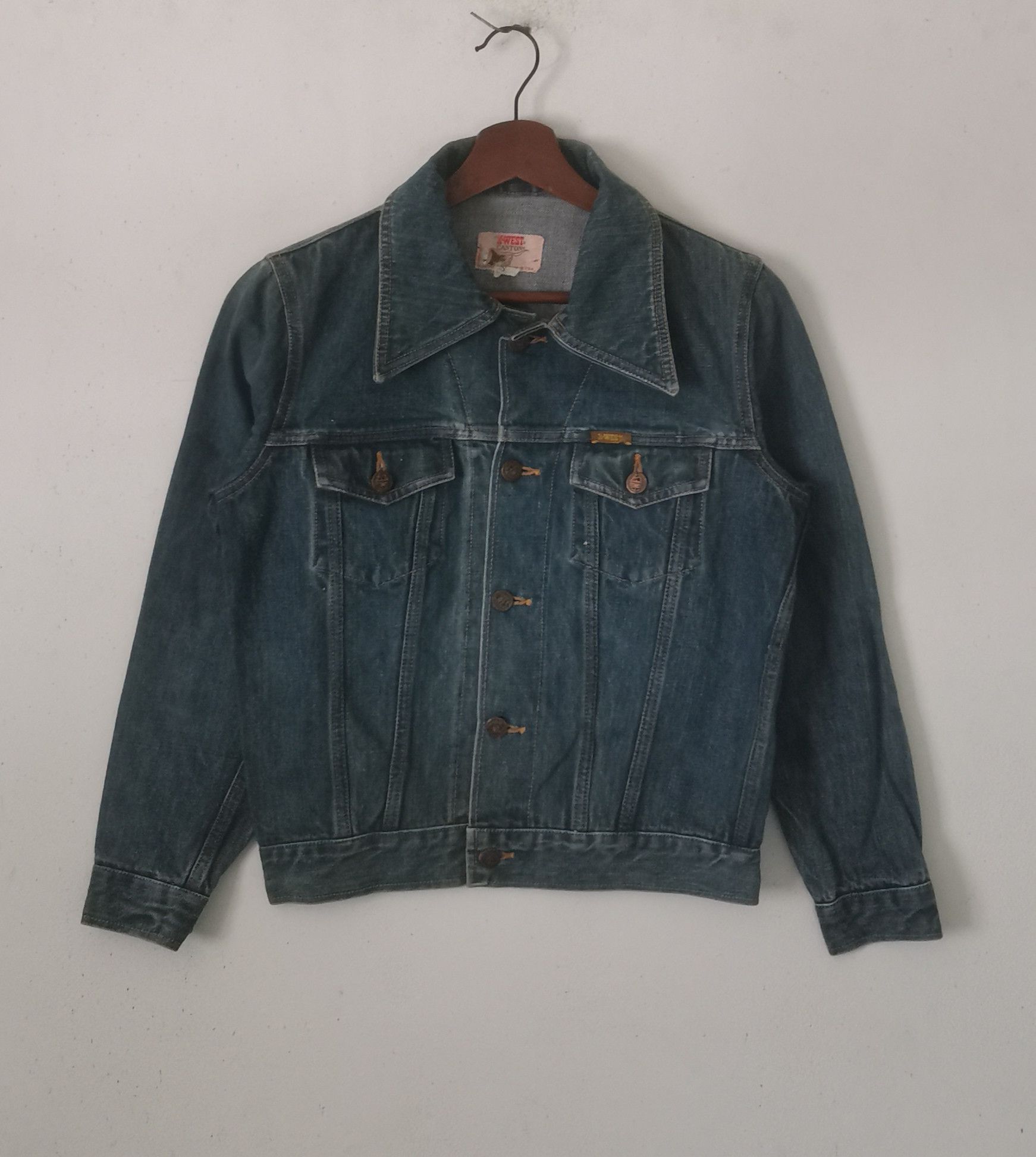 Vintage Rare vintage x-West Canton denim jacket Size S / US 4 / IT 40 - 1 Thumbnail