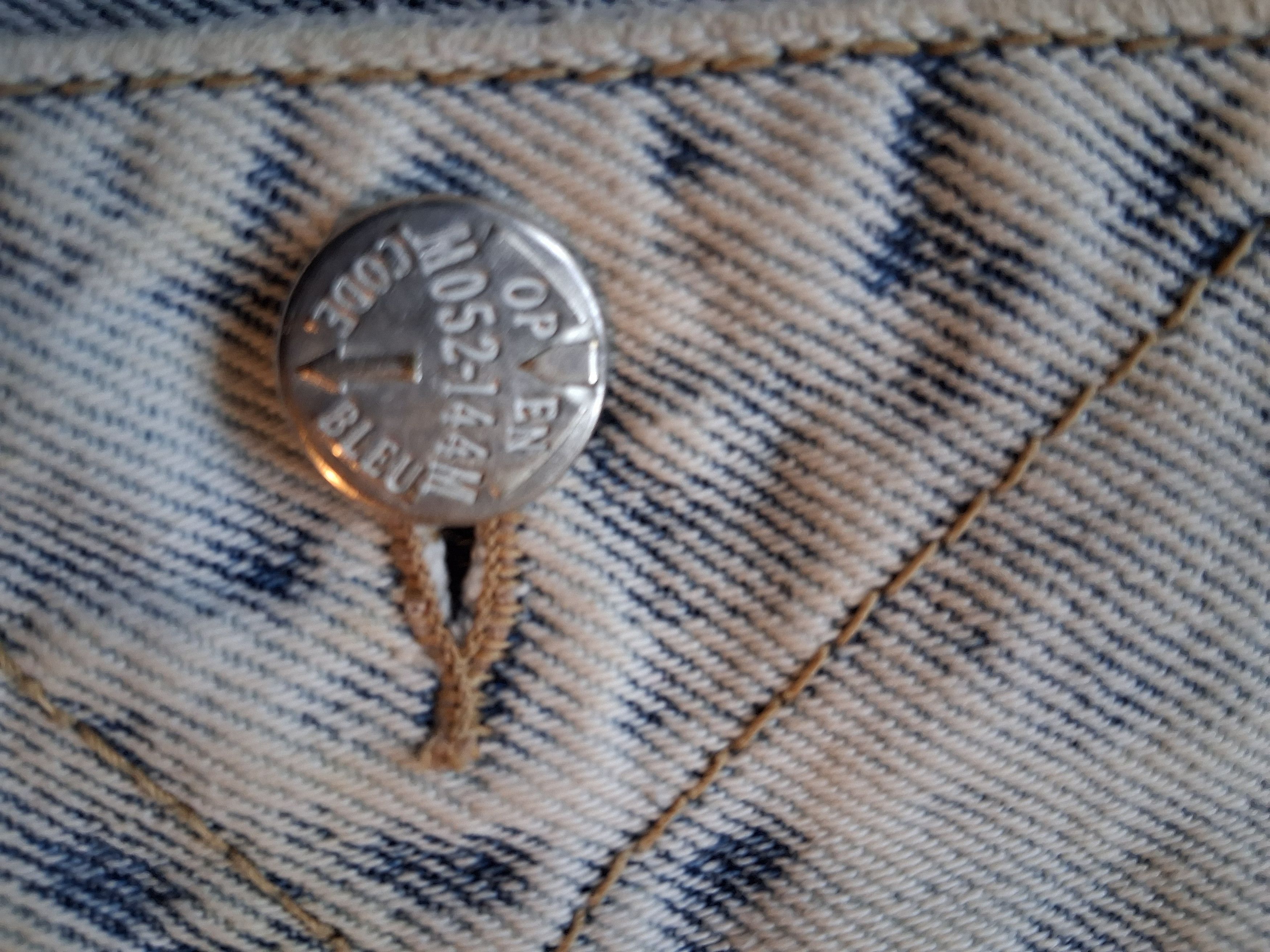 Other Vintage Japanese Denim Code Bleu Denim Trucker Jasket 1980's Size US L / EU 52-54 / 3 - 9 Thumbnail