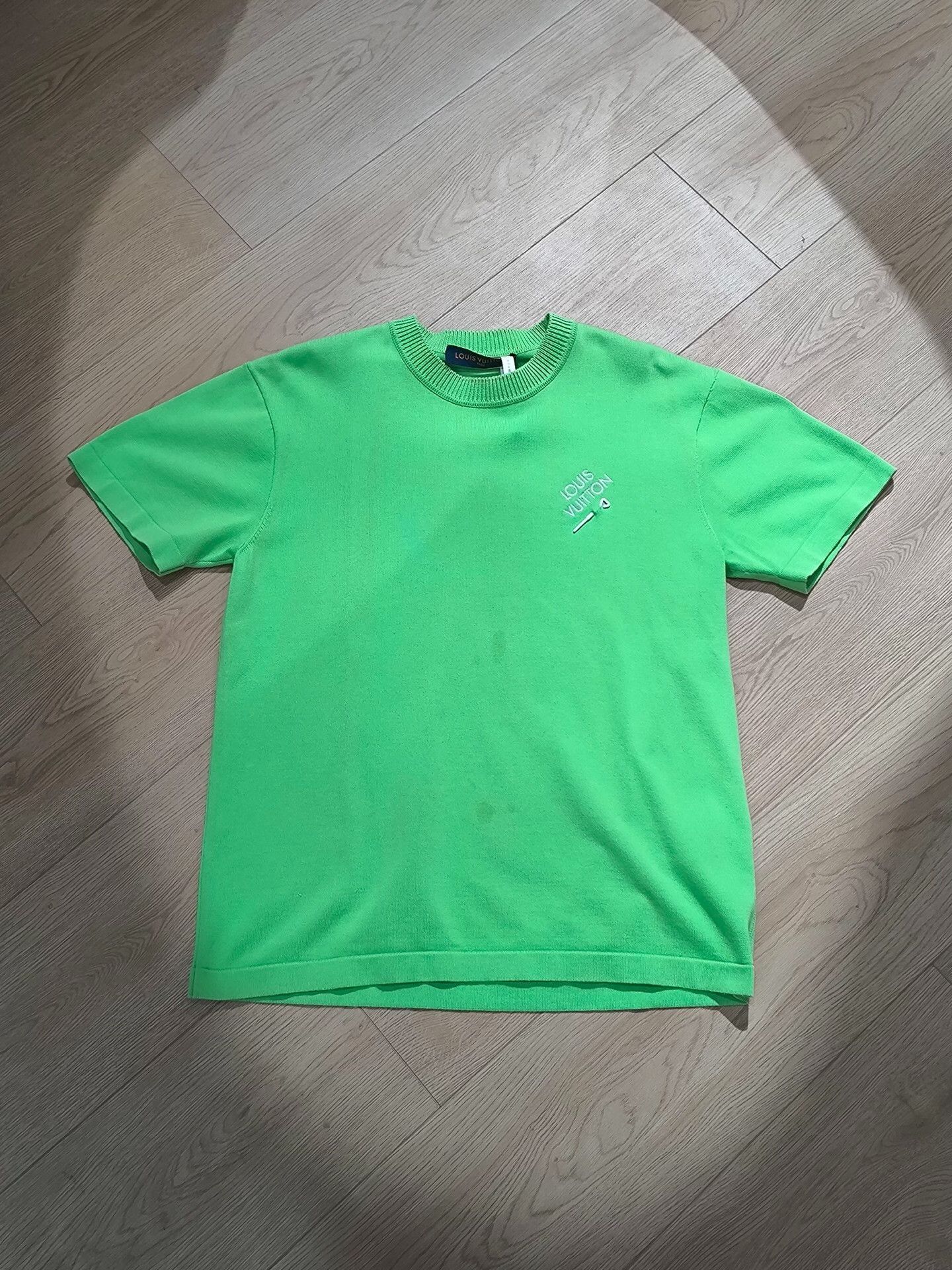 Louis Vuitton Louis Vuitton Knit Green Sweater s Men Size US S / EU 44-46 / 1 - 1 Thumbnail
