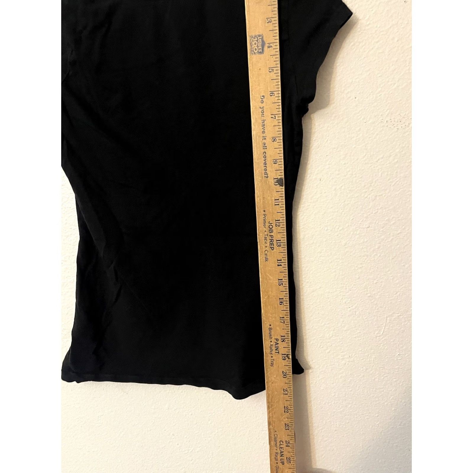 H&M H&M HM LOGG Women’s XS Black Solid Blouse Top T-Shirt Short Sleeve Shirt Adult XS Black 100% Cotton Regular Women Size XS / US 0-2 / IT 36-38 - 5 Thumbnail