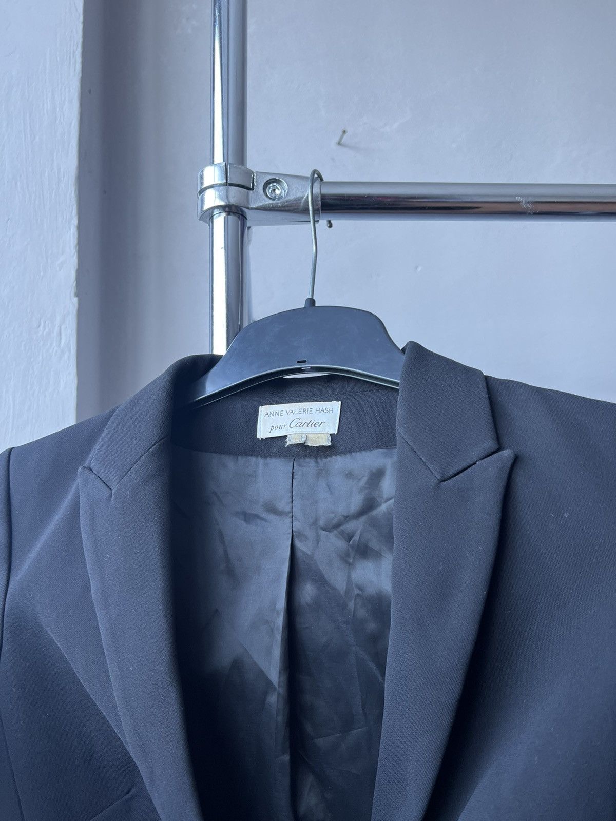 Cartier ANNE VALERIE HASH POUR CARTIER WOMEN TUXEDO BLAZER JACKET 38 Size XS / US 0-2 / IT 36-38 - 5 Thumbnail