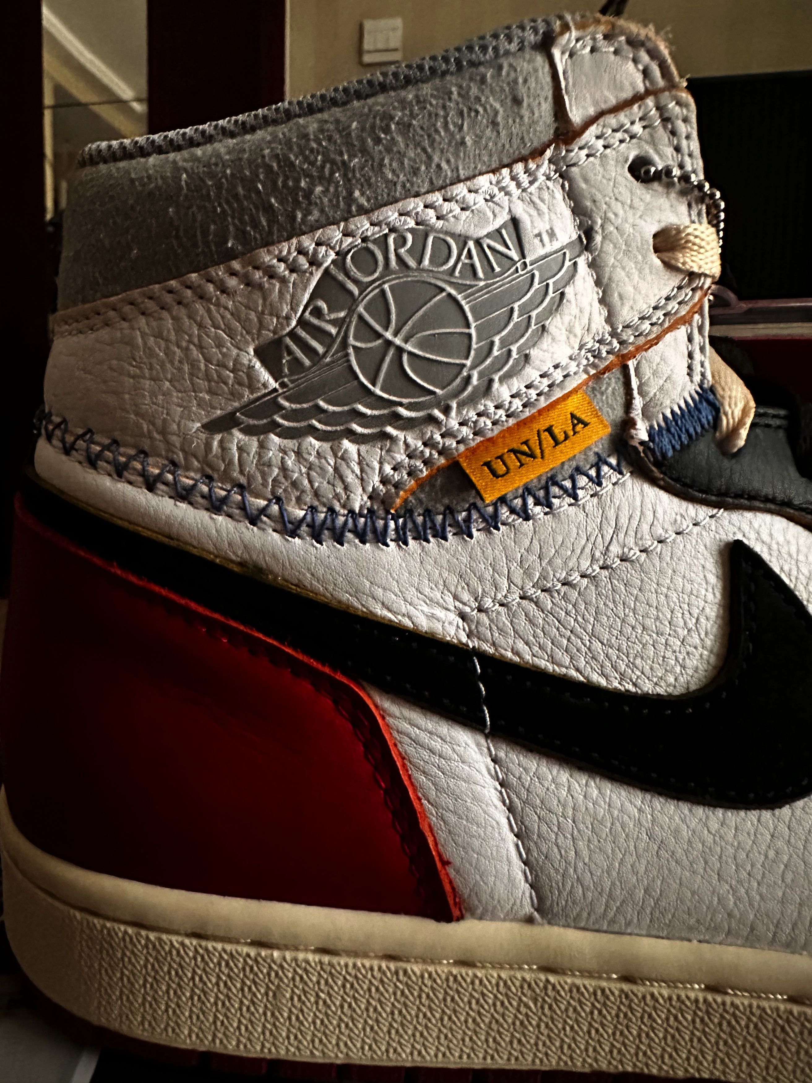 Jordan Brand × Union LA Jordan 1 Union “Black Toe” Size US 10 / EU 43 - 7 Thumbnail