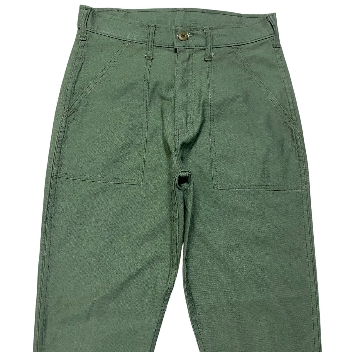 Japanese Brand Vintage GUNG HO Sateen Fatigue Pants Size US 30 / EU 46 - 3 Thumbnail