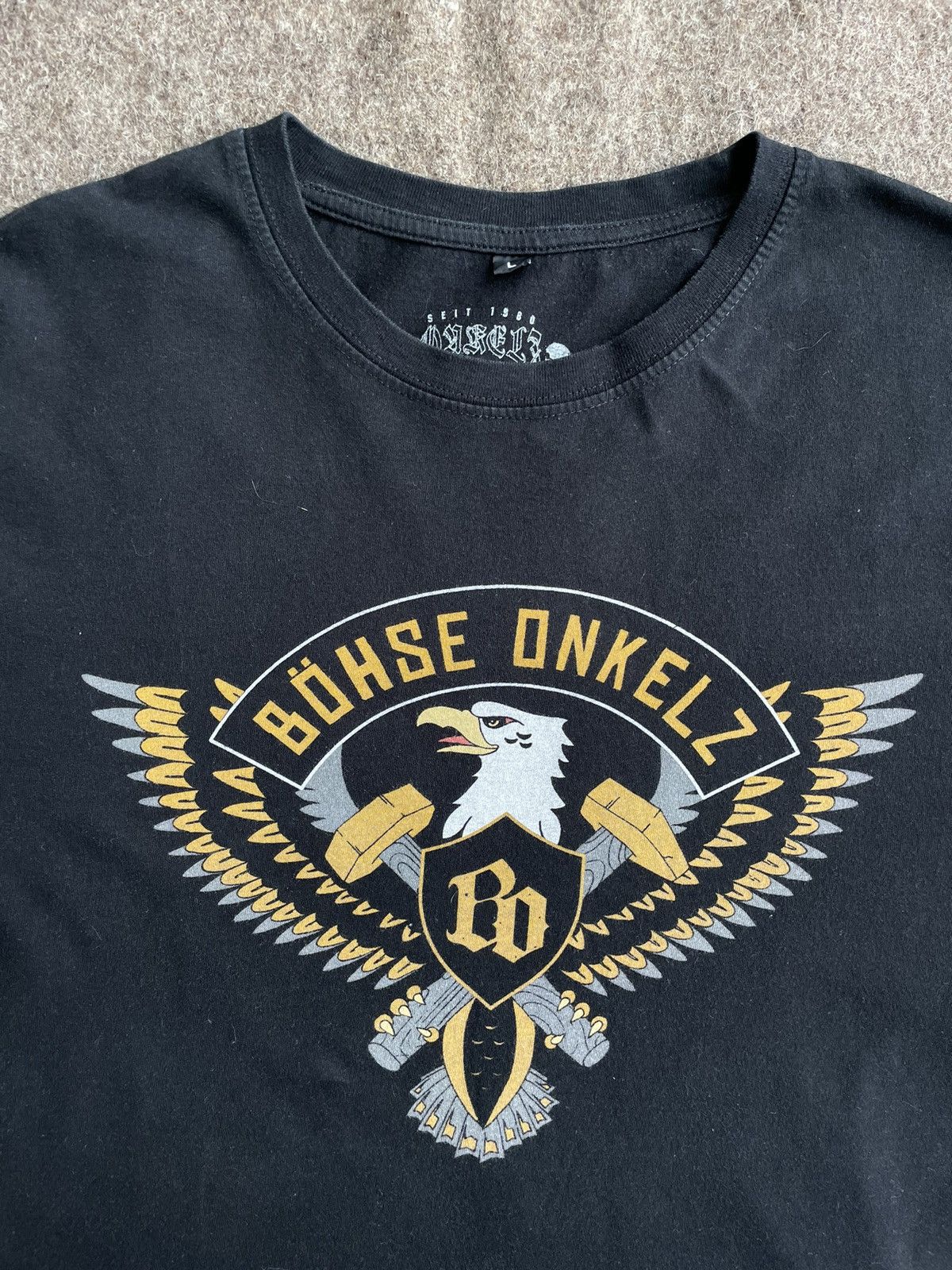 Band Tees Bohze Onkelz Band T-Shirt Size US L / EU 52-54 / 3 - 3 Thumbnail