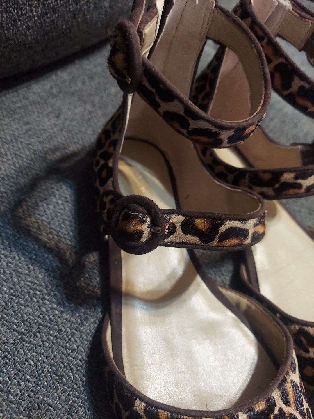 Ann Taylor Ann Taylor Ivette Hcalf Mary Jane Flat M Size 6.5 Multi Bro Size US 6.5 / IT 36.5 - 5 Thumbnail