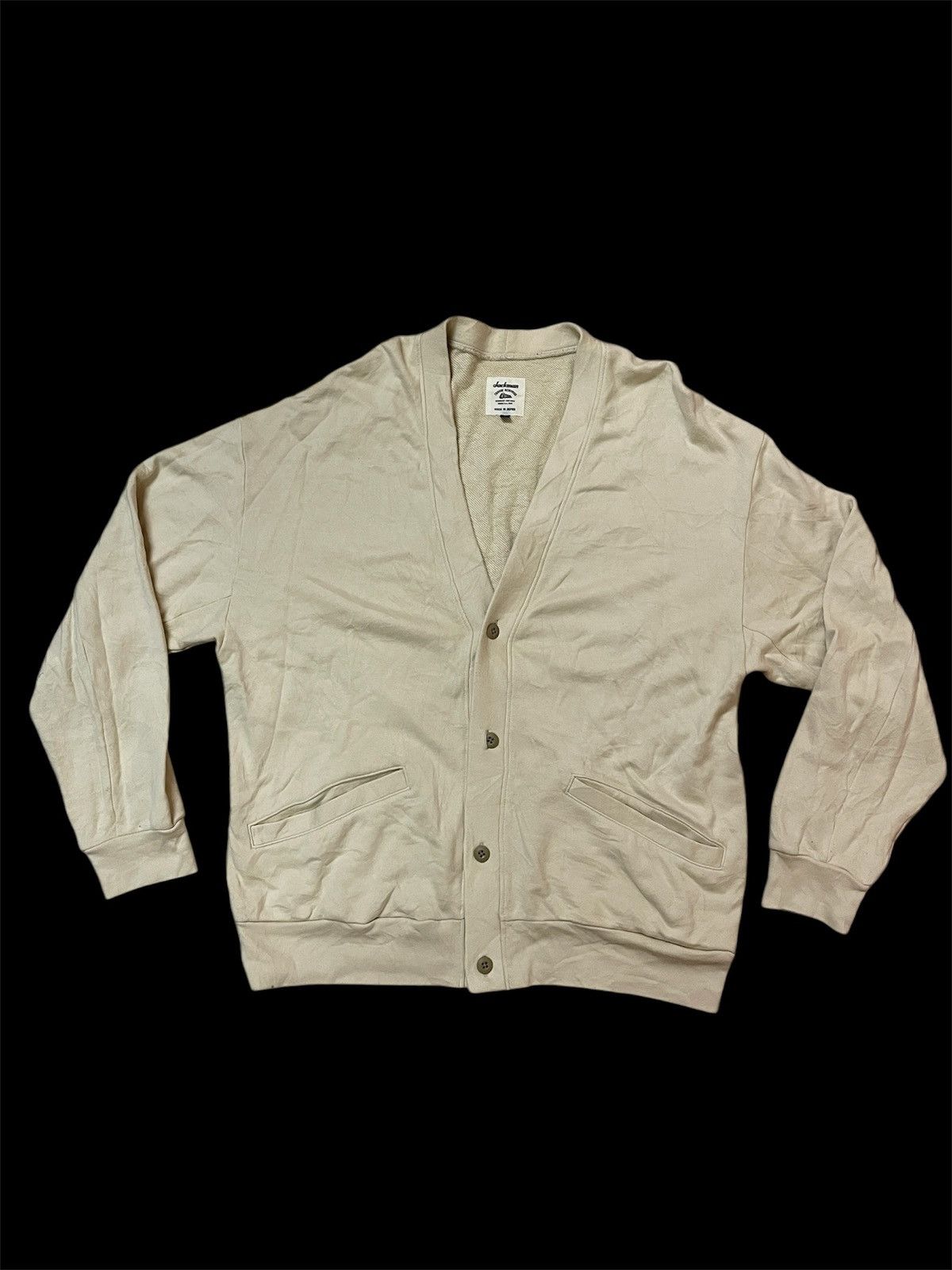 Jackman Jackman Tanabe Meriyasu Garment Factory V Neck Cardigan Size US L / EU 52-54 / 3 - 2 Thumbnail