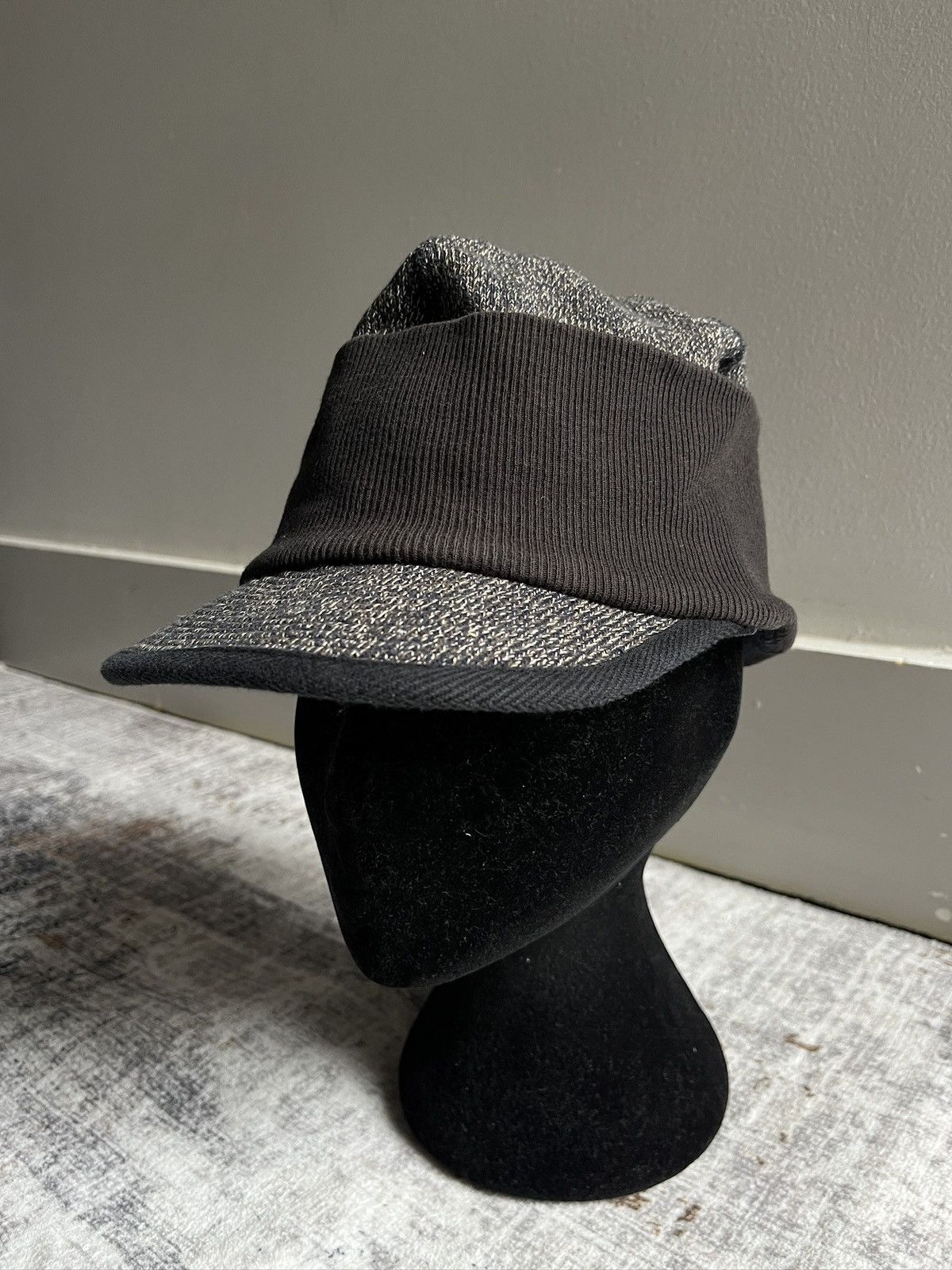 Kapital Kapital Grey Knitted Hat (unisex) Size ONE SIZE - 8 Thumbnail