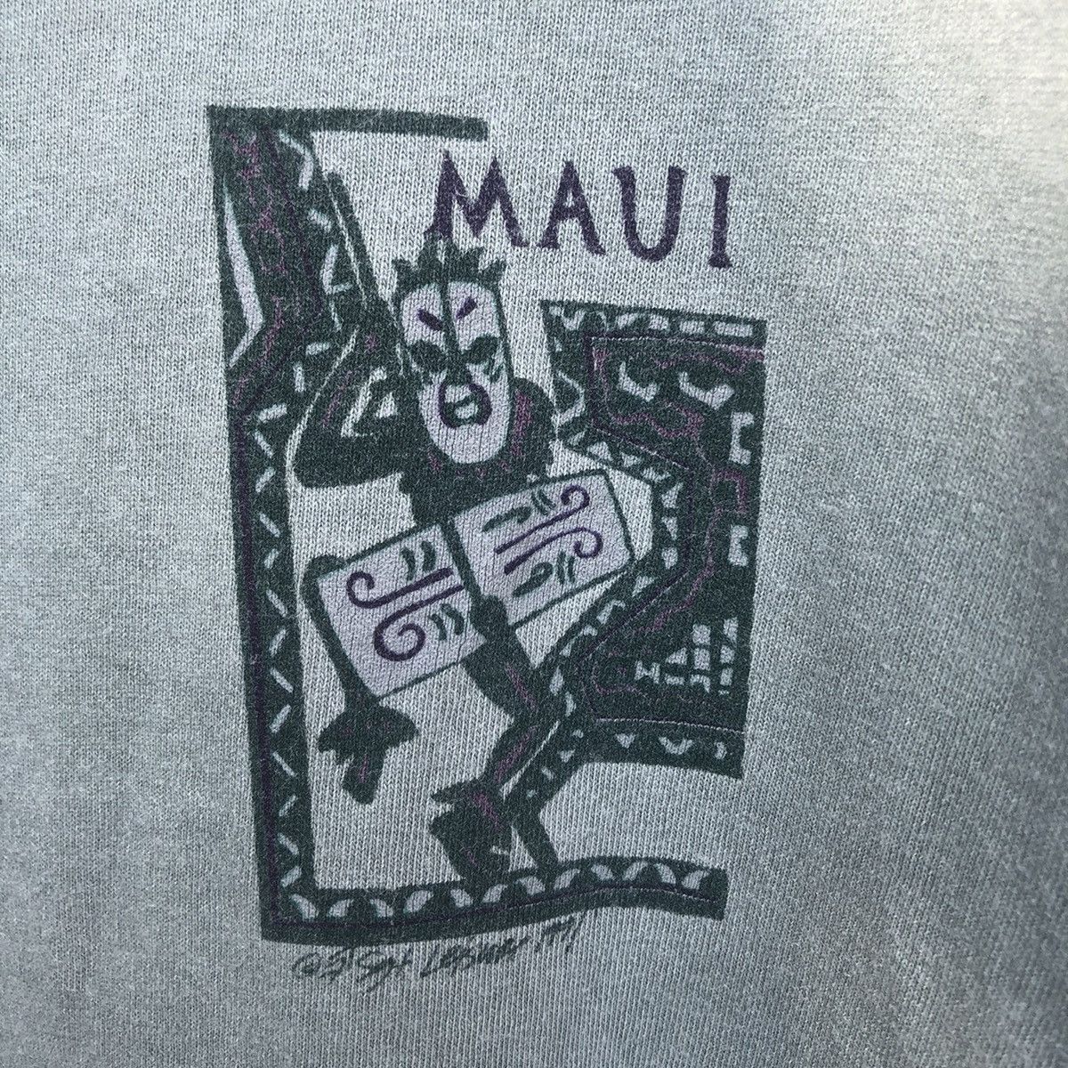 Vintage 1991 Hawaii Single Stich Shirt Size US XL / EU 56 / 4 - 2 Thumbnail